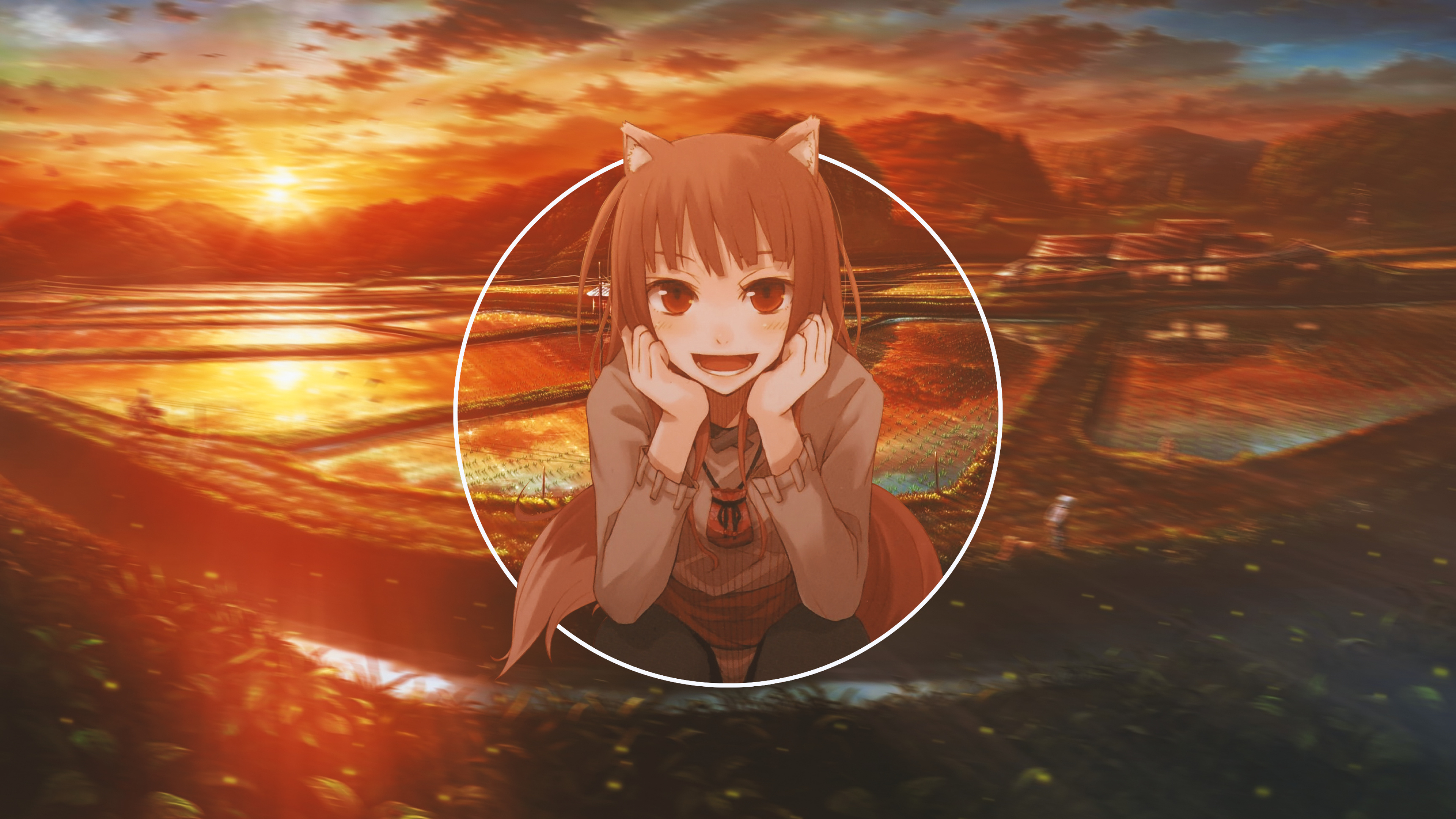 Spice and Wolf, 4K wallpapers, Background images, Anime series, 3840x2160 4K Desktop