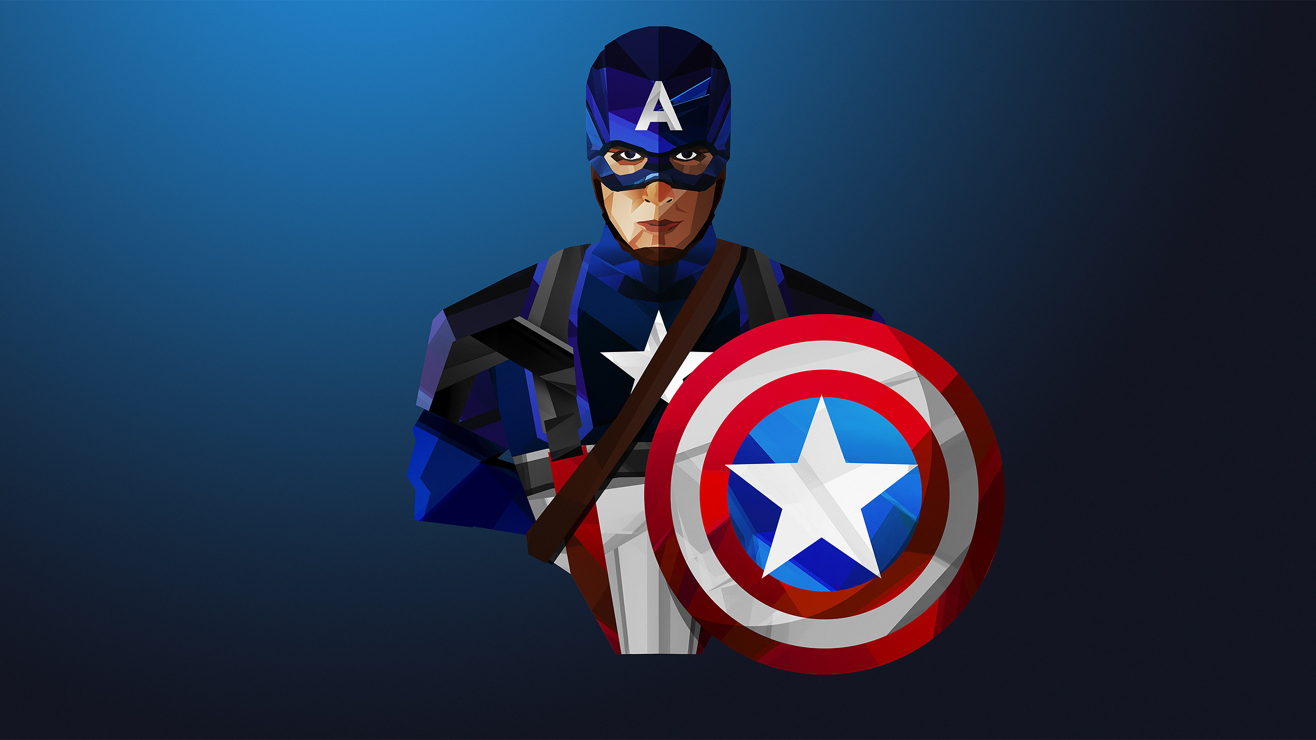 Captain America, Justin Maller Wallpaper, 2560x1440 HD Desktop