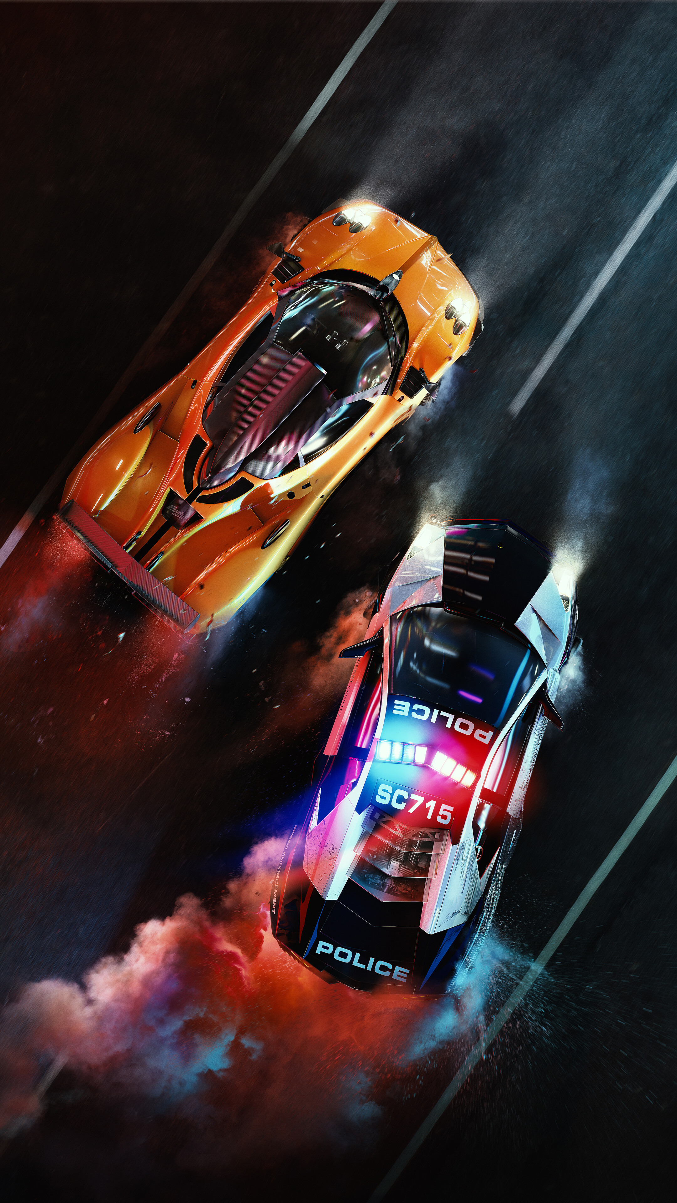 Need for Speed Hot Pursuit Remastered, 8K wallpapers, Sony Xperia devices, High resolution, 2160x3840 4K Phone