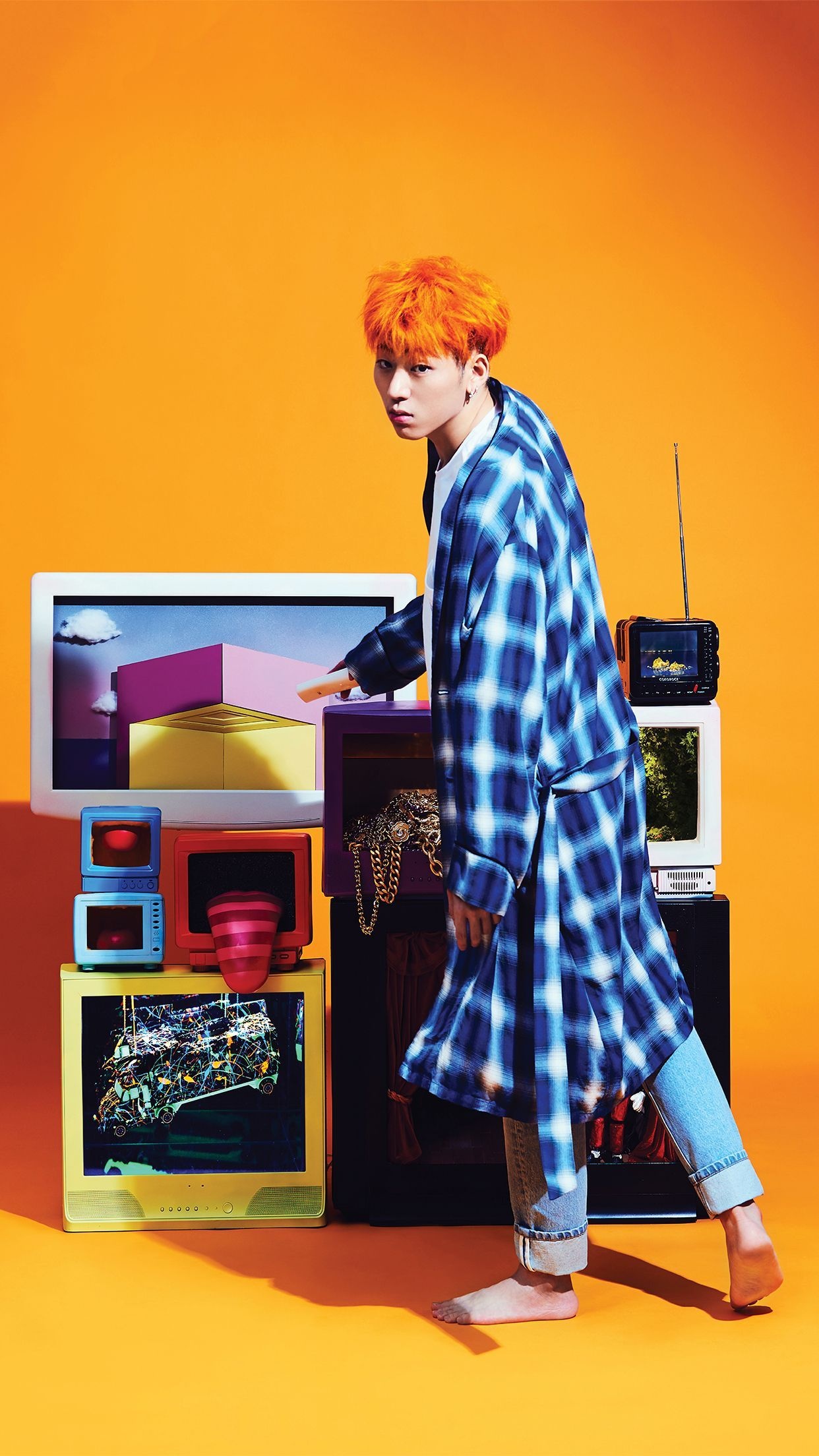 Block B, K-pop sensations, Striking album covers, Dynamic group dynamic, 1250x2210 HD Phone