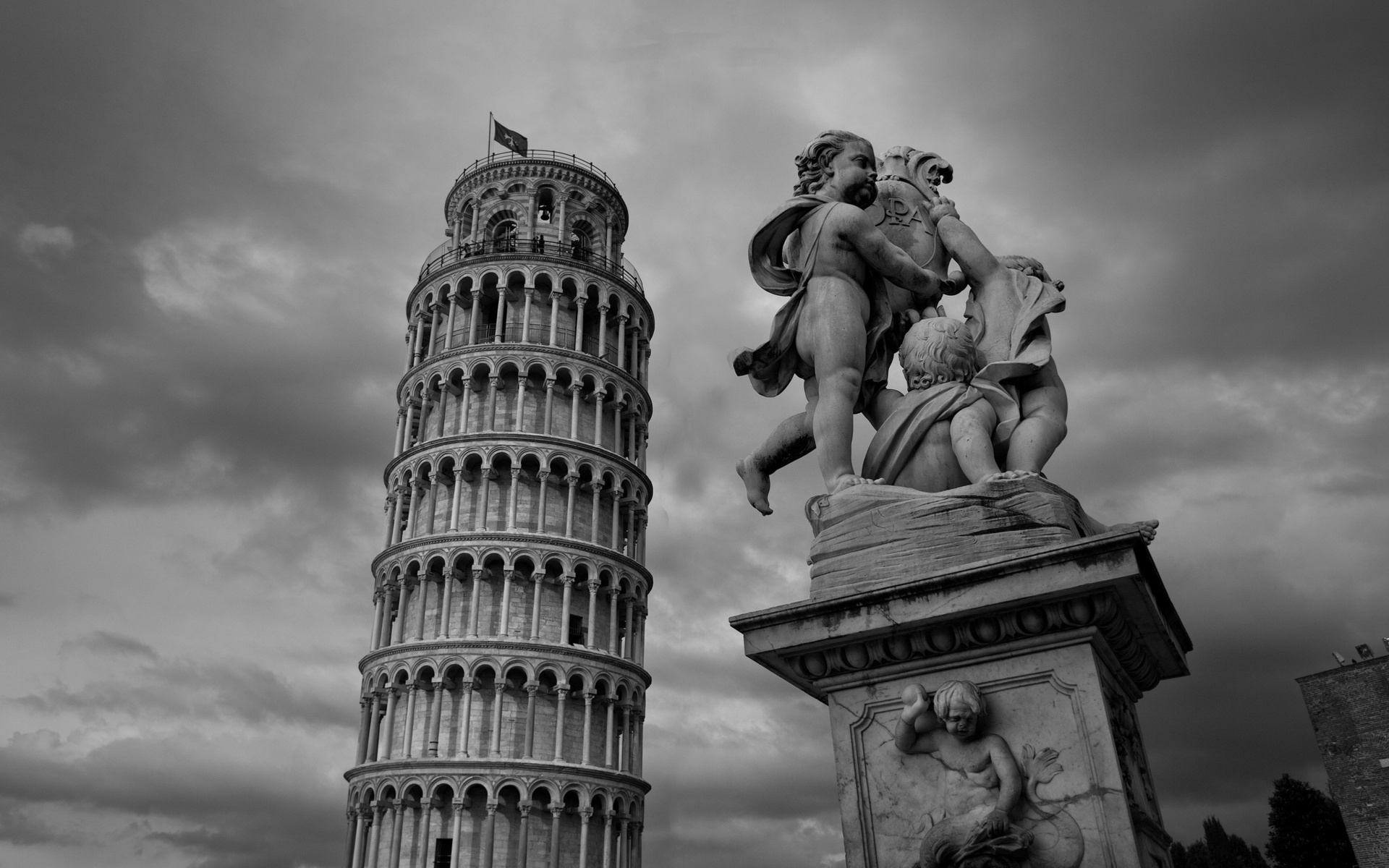 Tower of Pisa, History Wallpaper, 1920x1200 HD Desktop