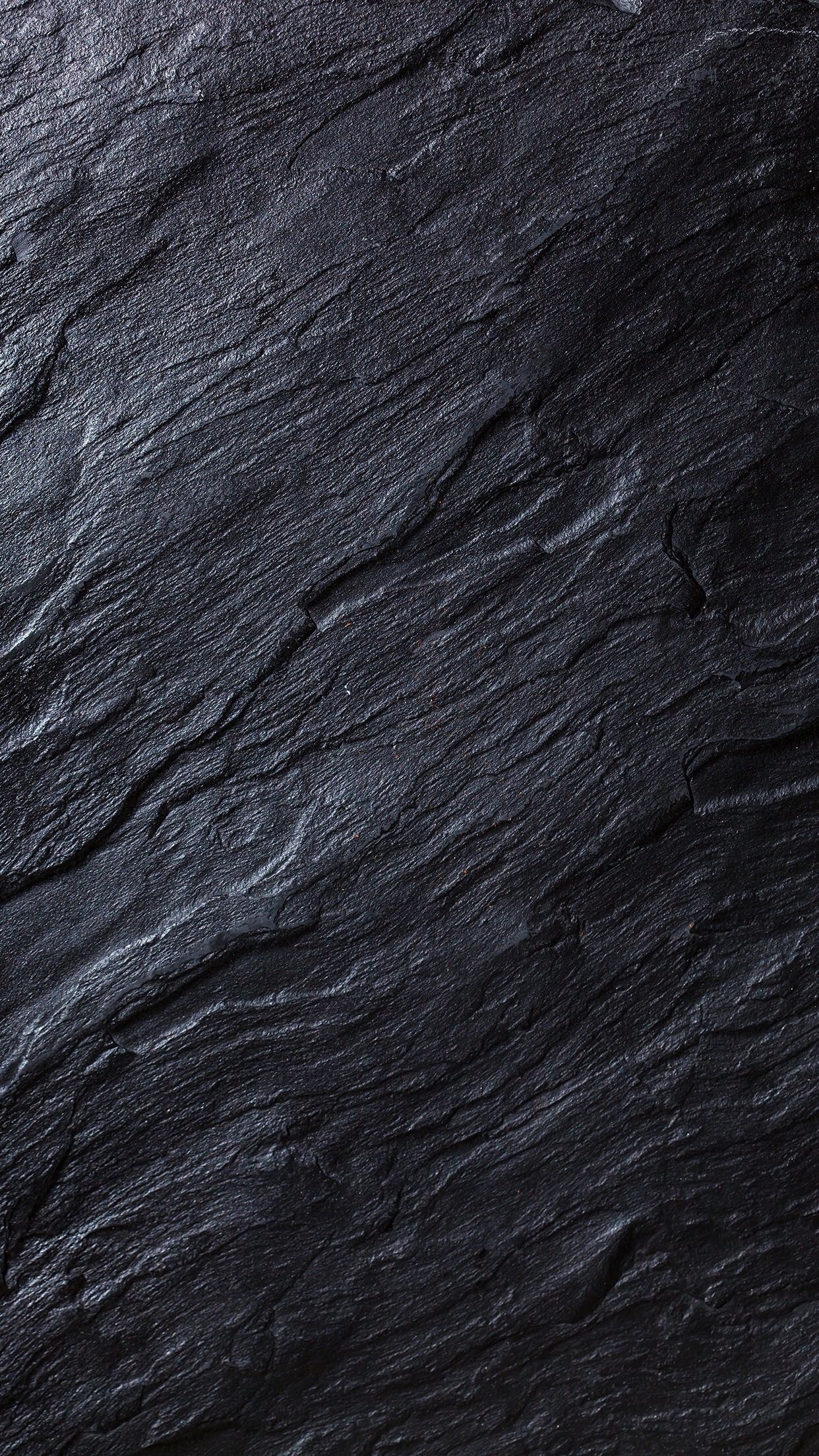 Textured wallpaper, Black wallpaper, Mirror texture, Stone texture, 1250x2210 HD Phone