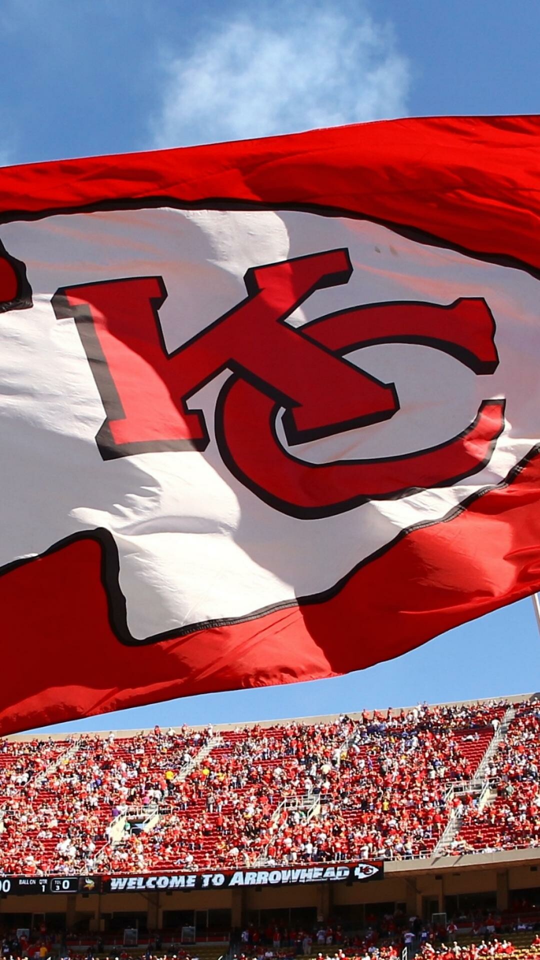 Kansas City Chiefs, Screensaver collection, Football fandom, Team support, 1080x1920 Full HD Phone