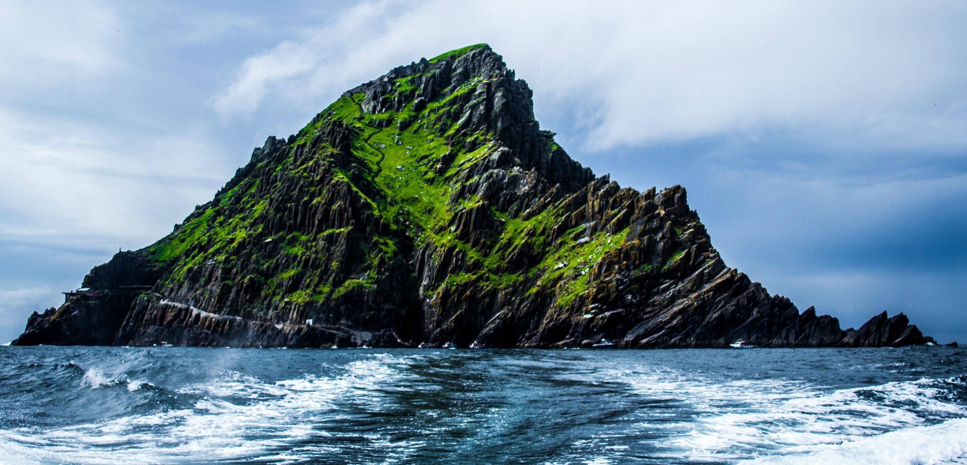 Skellig Michael, Ireland, Travels, best places, 3310x1590 Dual Screen Desktop