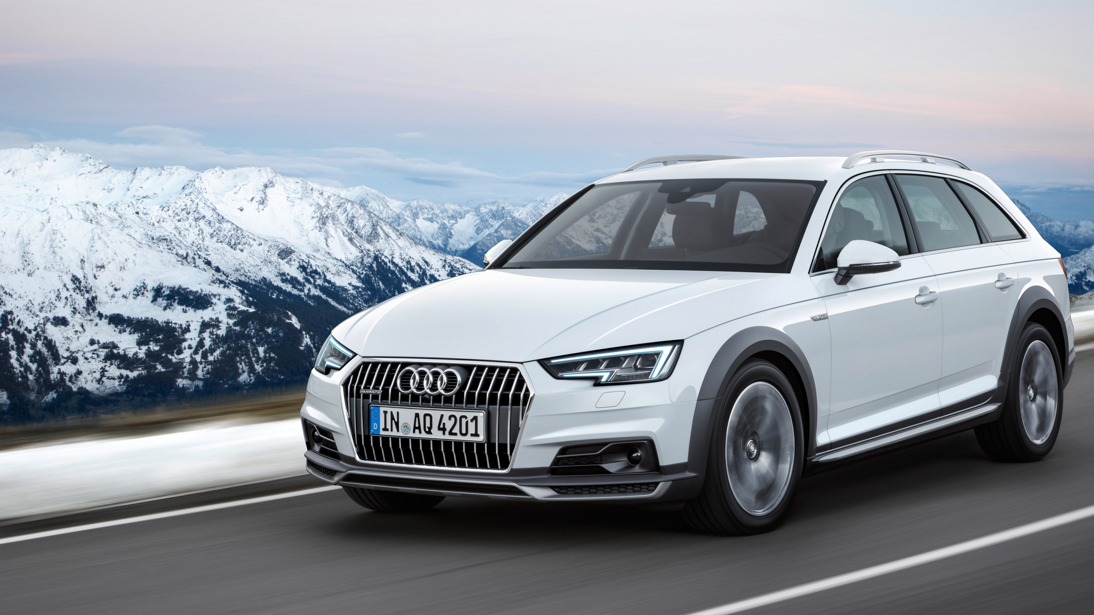 2016 Model, Audi A4 Allroad Wallpaper, 3840x2160 4K Desktop