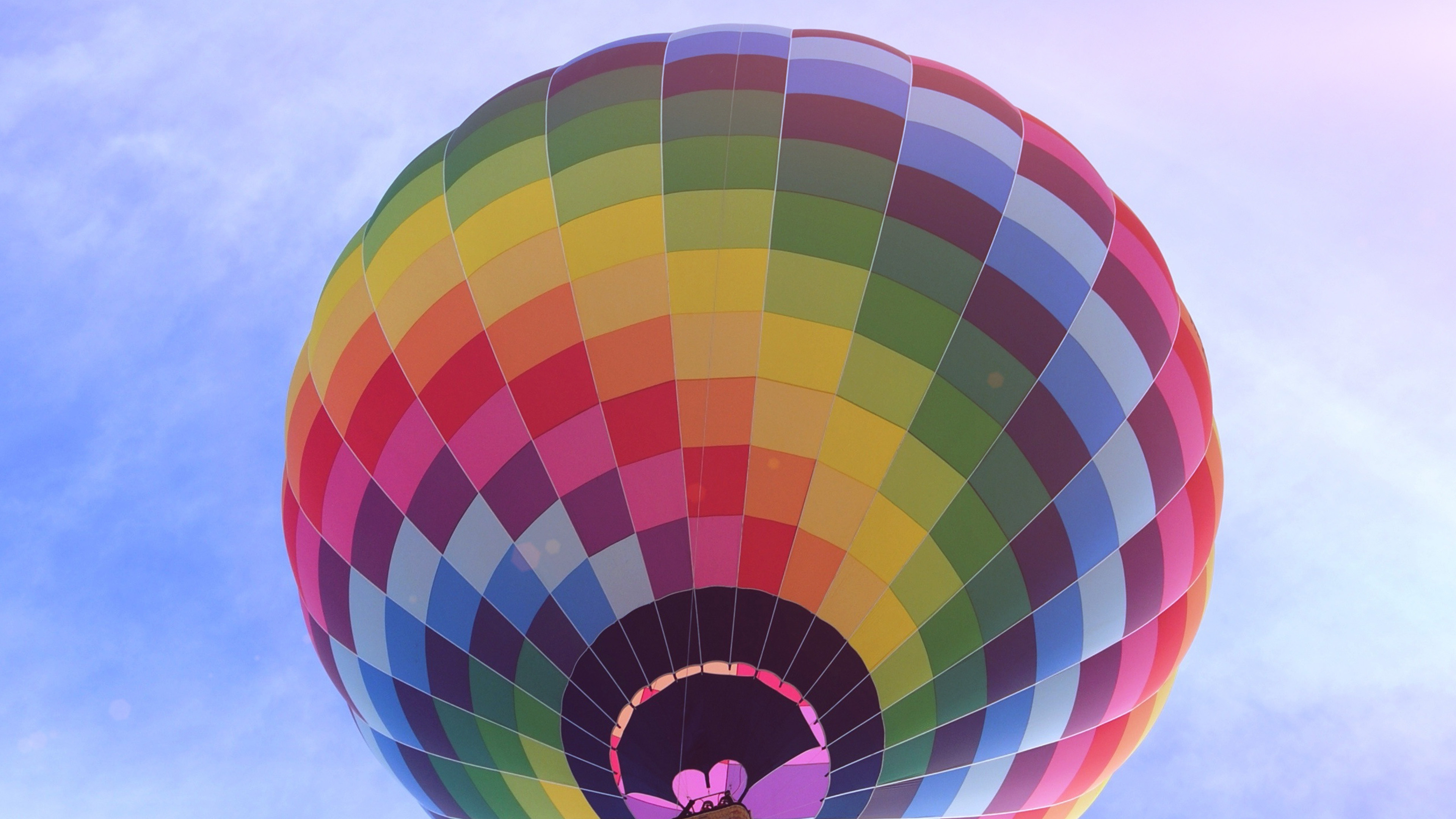 Air sports, Desktop laptop nm70, Color air balloon, Sky, 3840x2160 4K Desktop