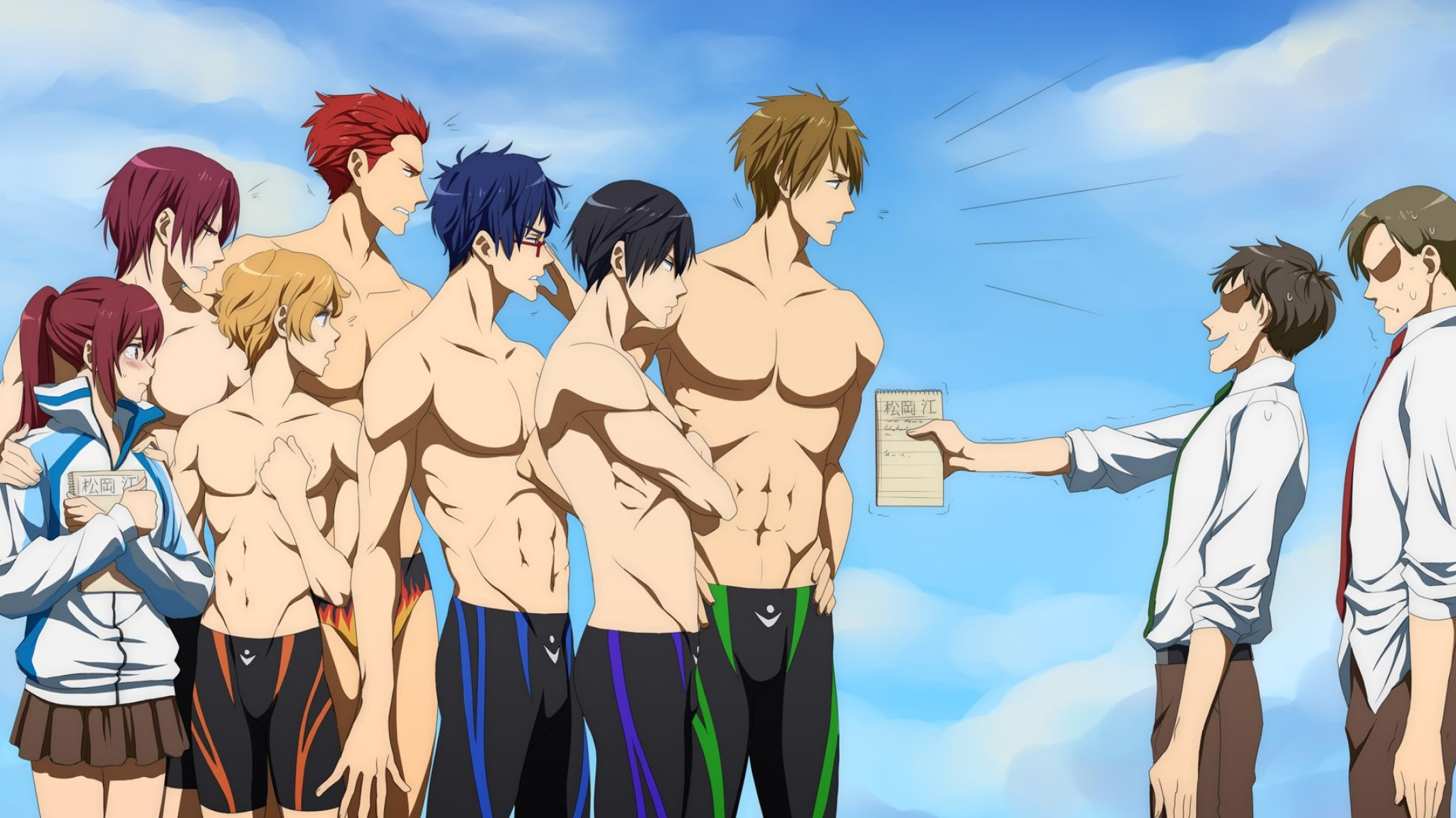 Free!, Anime, Swimming, 1751567, 2140x1210 HD Desktop