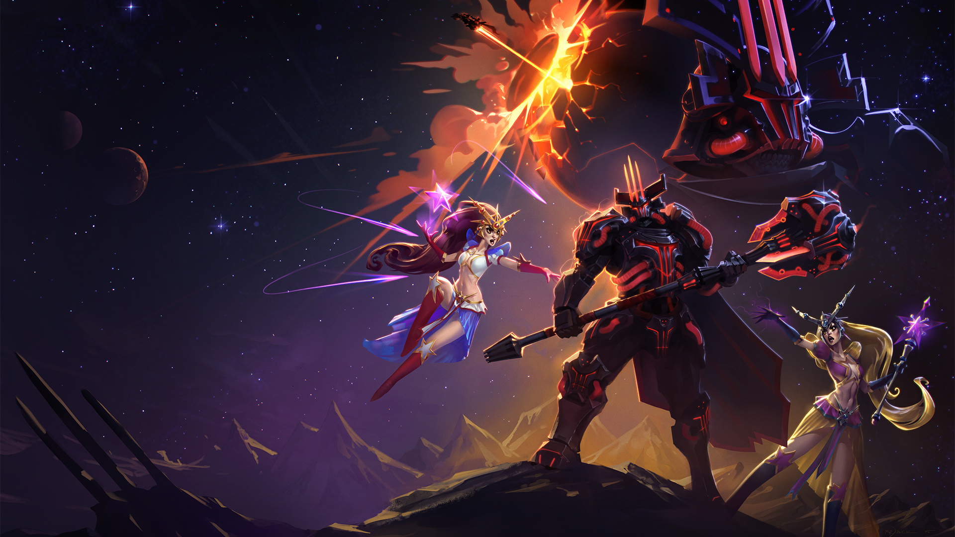 Heroes of the Storm, Desktop wallpaper, Blizzard entertainment, MOBA game, 1920x1080 Full HD Desktop