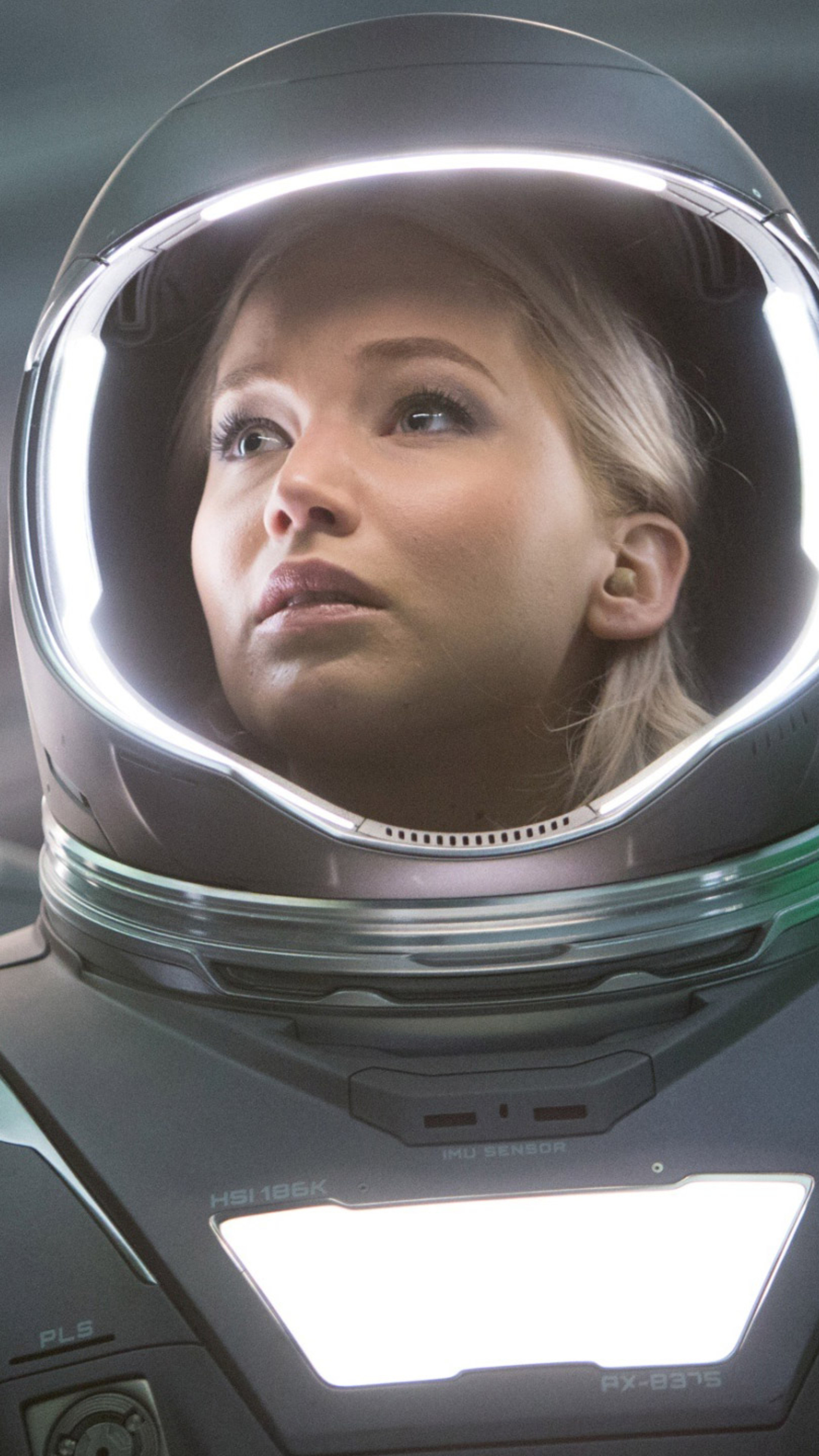 Passengers 2016 movie, Chris Pratt, Jennifer Lawrence, Sony Xperia, 2160x3840 4K Phone