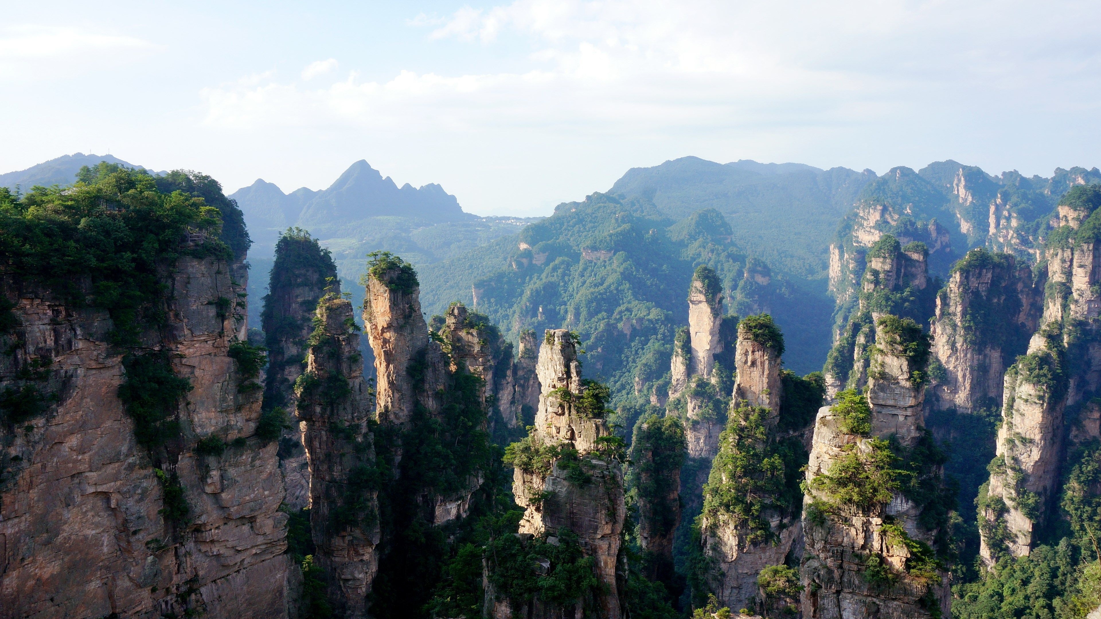 Wulingyuan National Park, Forest wallpapers, China, Scenic beauty, 3840x2160 4K Desktop