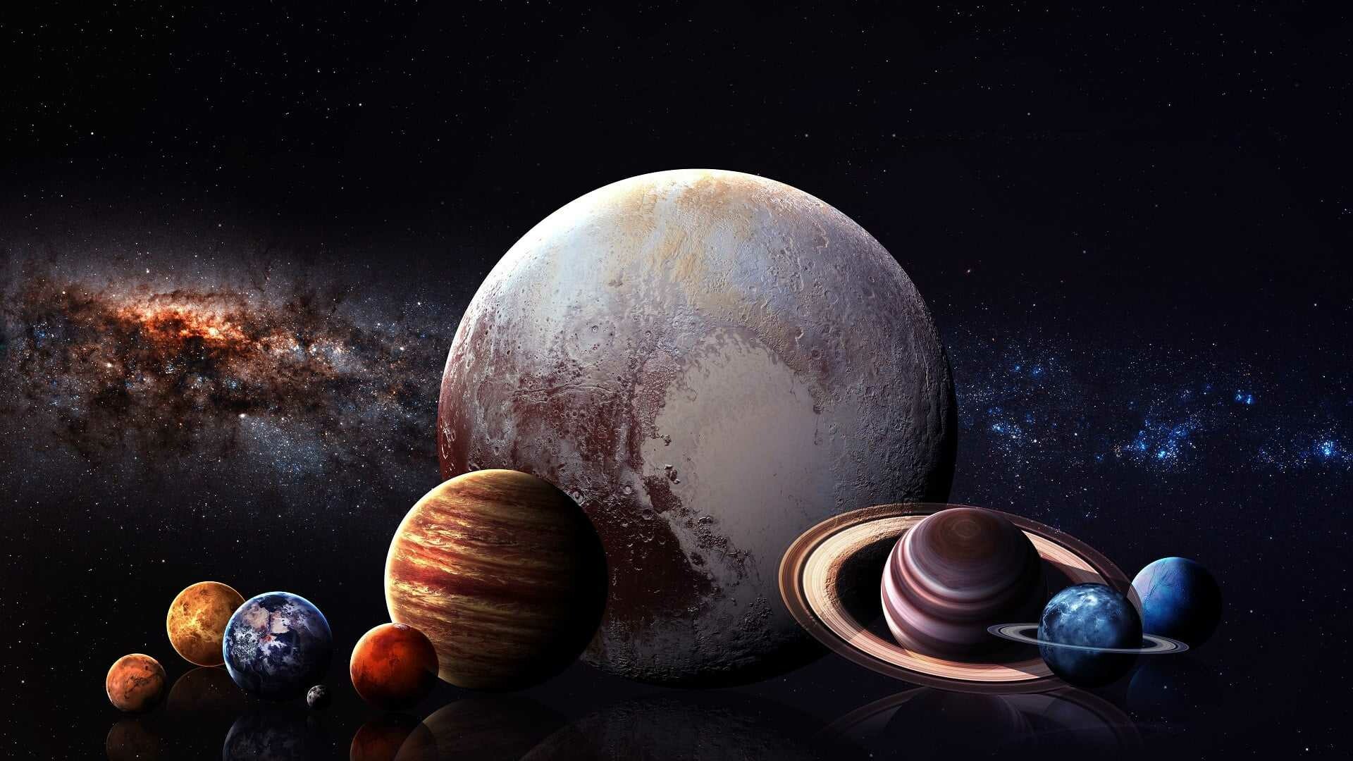 Planet wallpaper, Striking visuals, Cosmic charm, Celestial beauty, 1920x1080 Full HD Desktop