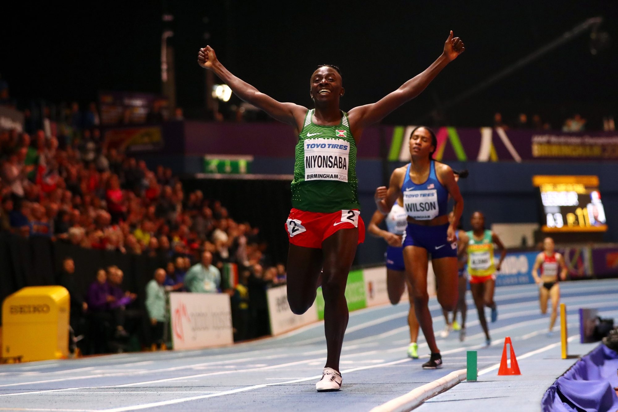 Francine Niyonsaba, edge wilson, 800m gold, Birmingham, 2000x1340 HD Desktop