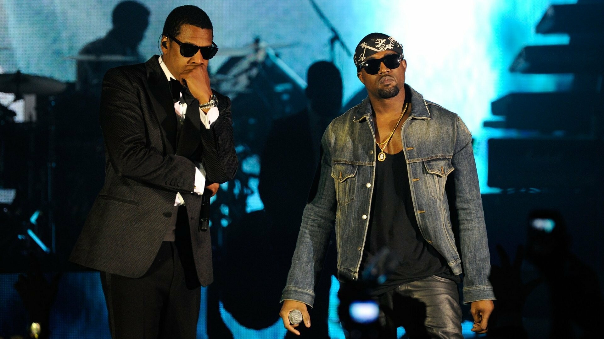 Kanye West, Jay Z collaboration, HD wallpaper, Kanye West poster, 1920x1080 Full HD Desktop