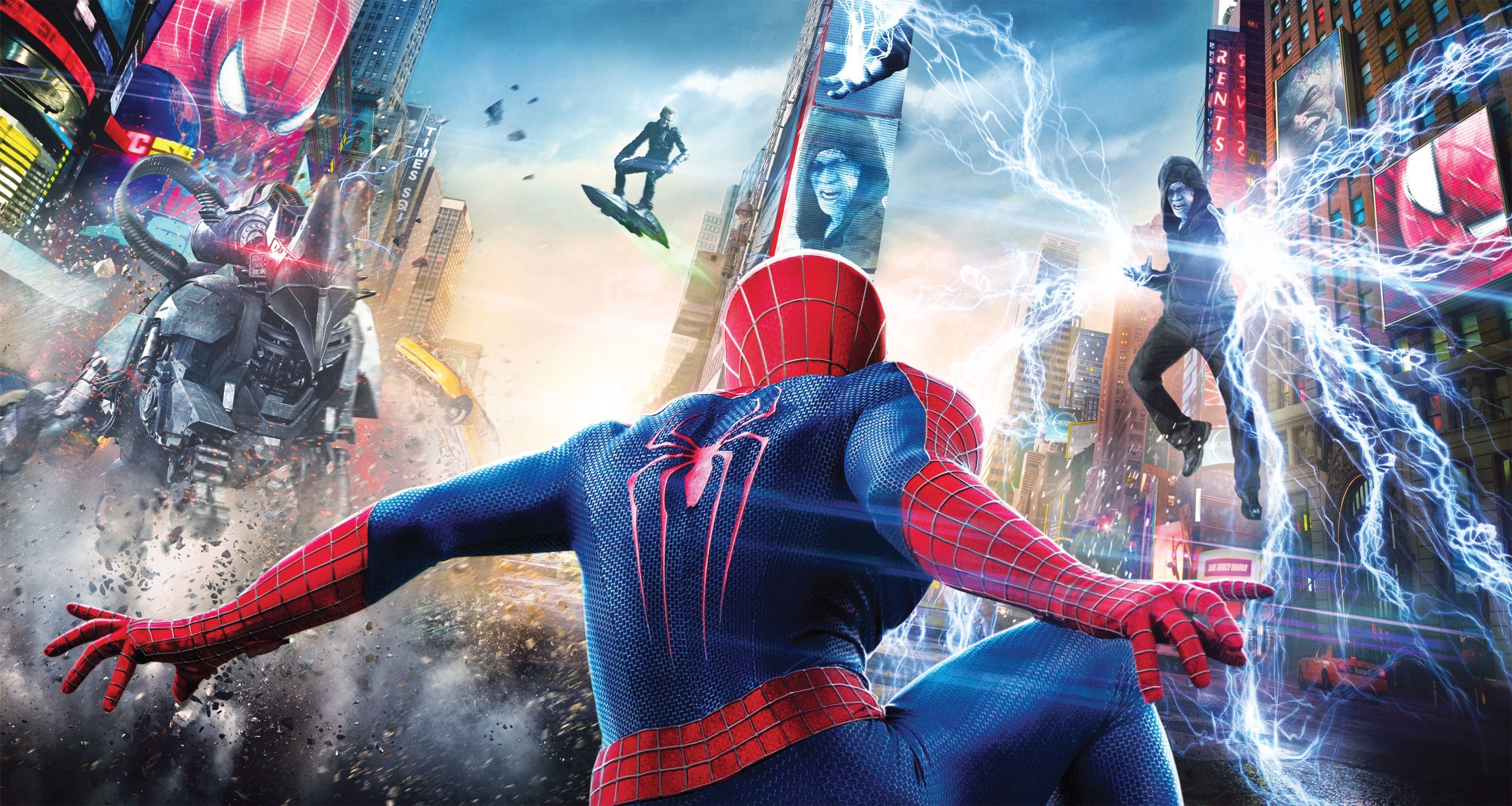 The Amazing Spider-Man 2, Spider-Man Wallpaper, 3840x2050 HD Desktop