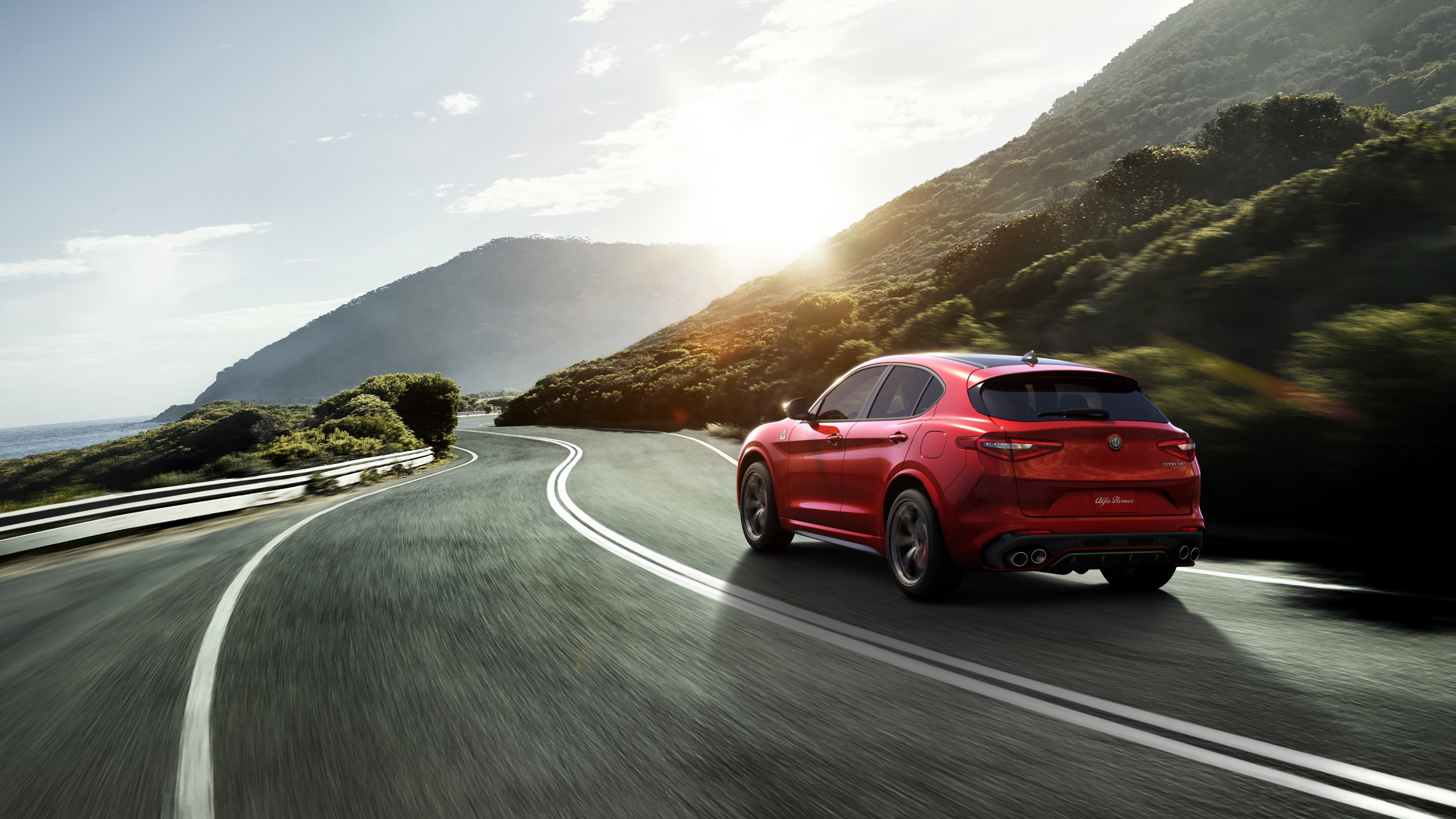 Alfa Romeo Stelvio, Stelvio Quadrifoglio, Crossover cars, Wallpaper, 3840x2160 4K Desktop