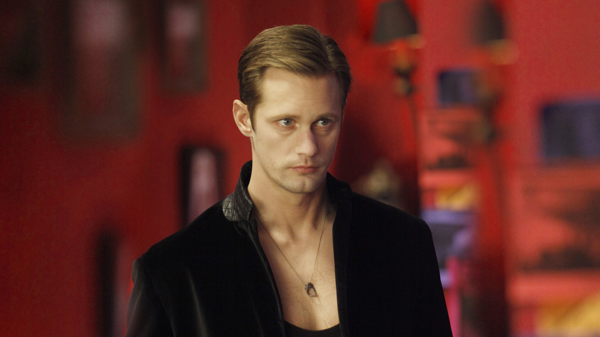 Alexander Skarsgard, Eric True Blood wallpaper, High definition, Vampire character, 1920x1080 Full HD Desktop