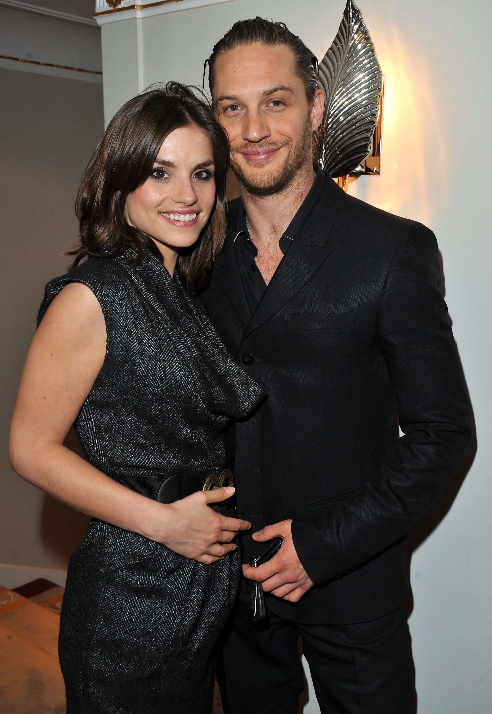 Tom Hardy, Charlotte Riley, Coolest couple, UK, 2050x2980 HD Phone