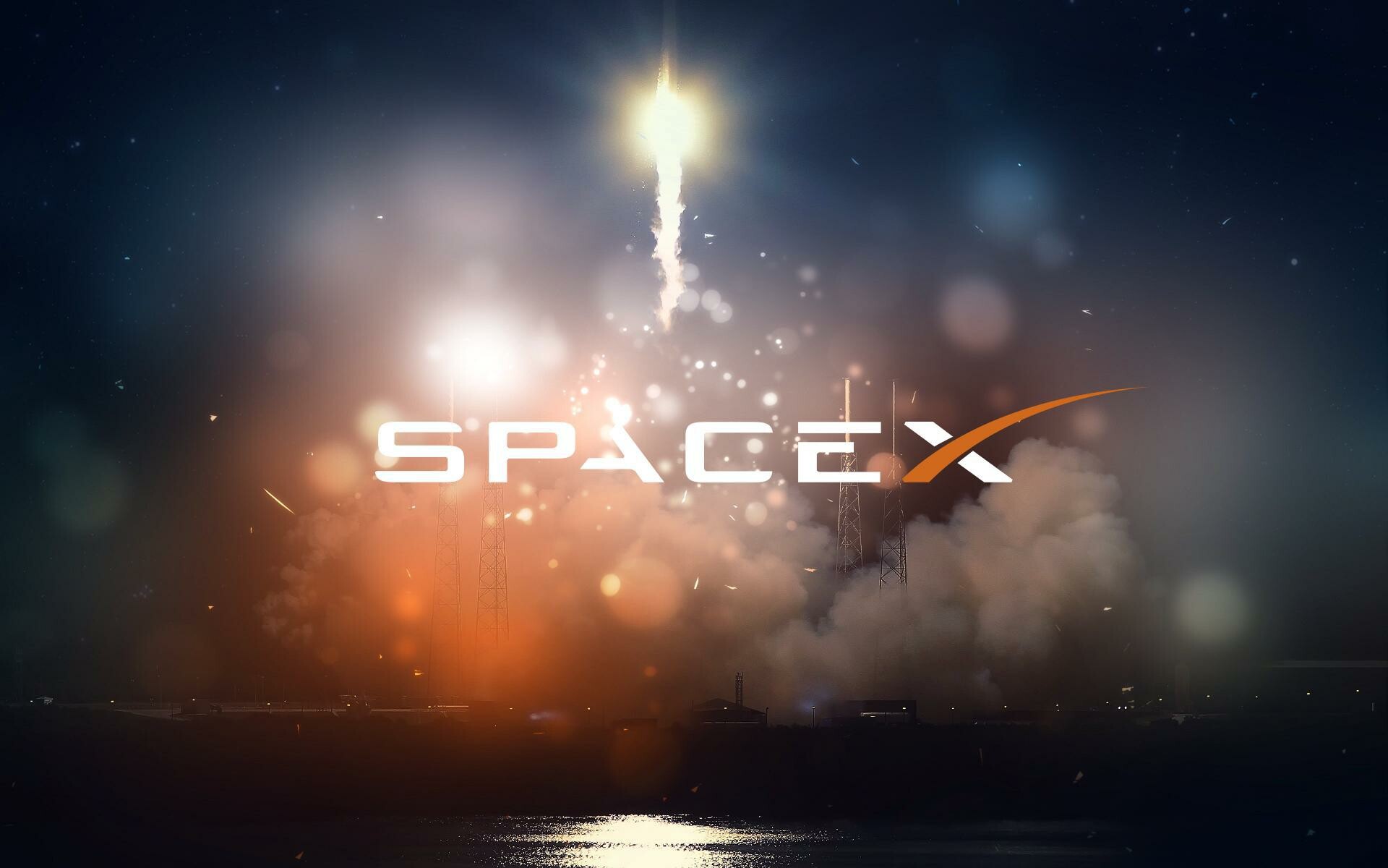 SpaceX, Computer wallpaper, Futuristic space design, Rocket launch, 1920x1200 HD Desktop