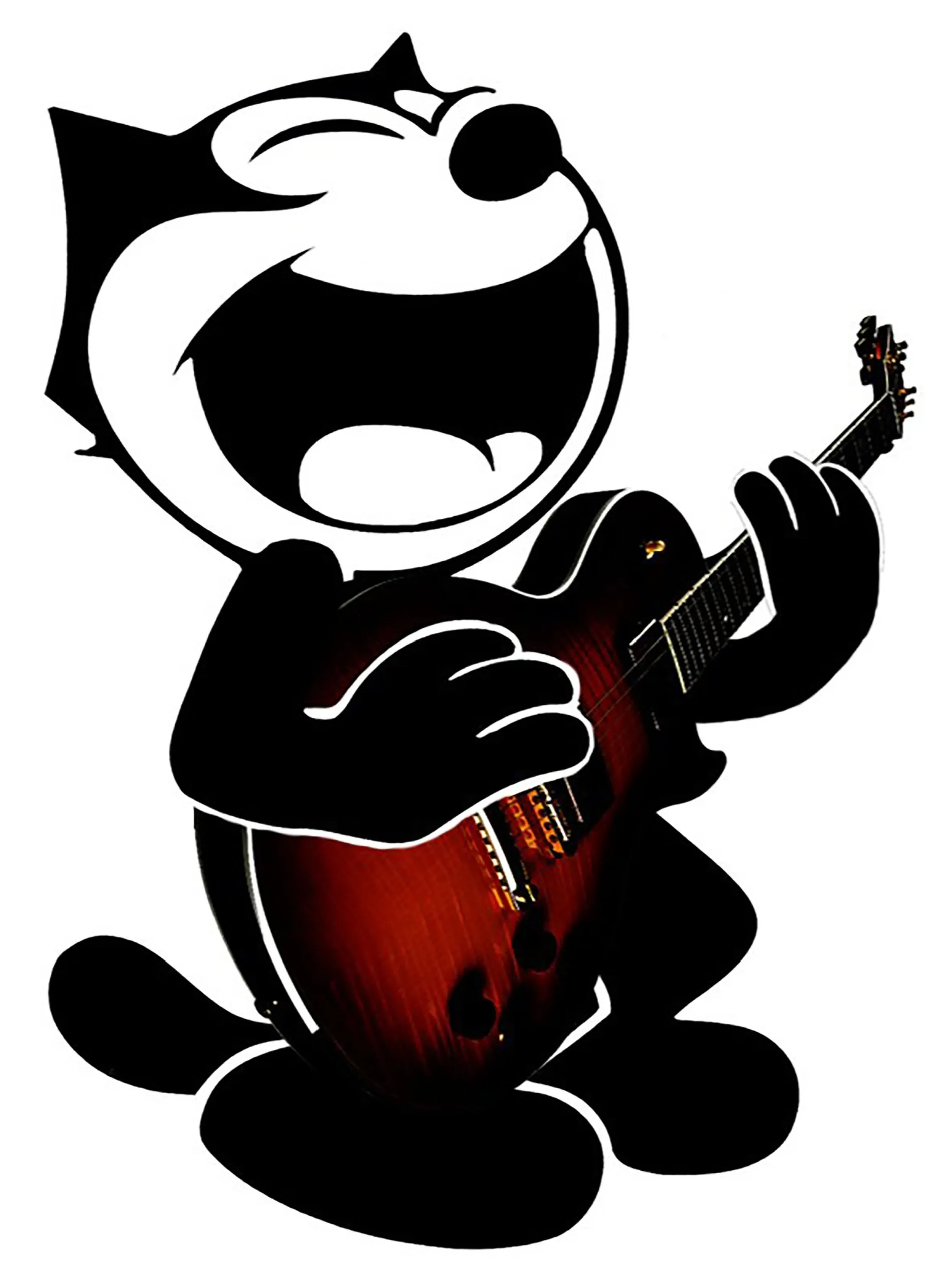 Felix the Cat iron on transfer, Divine bovinity design, Whimsical artwork, 1910x2560 HD Phone