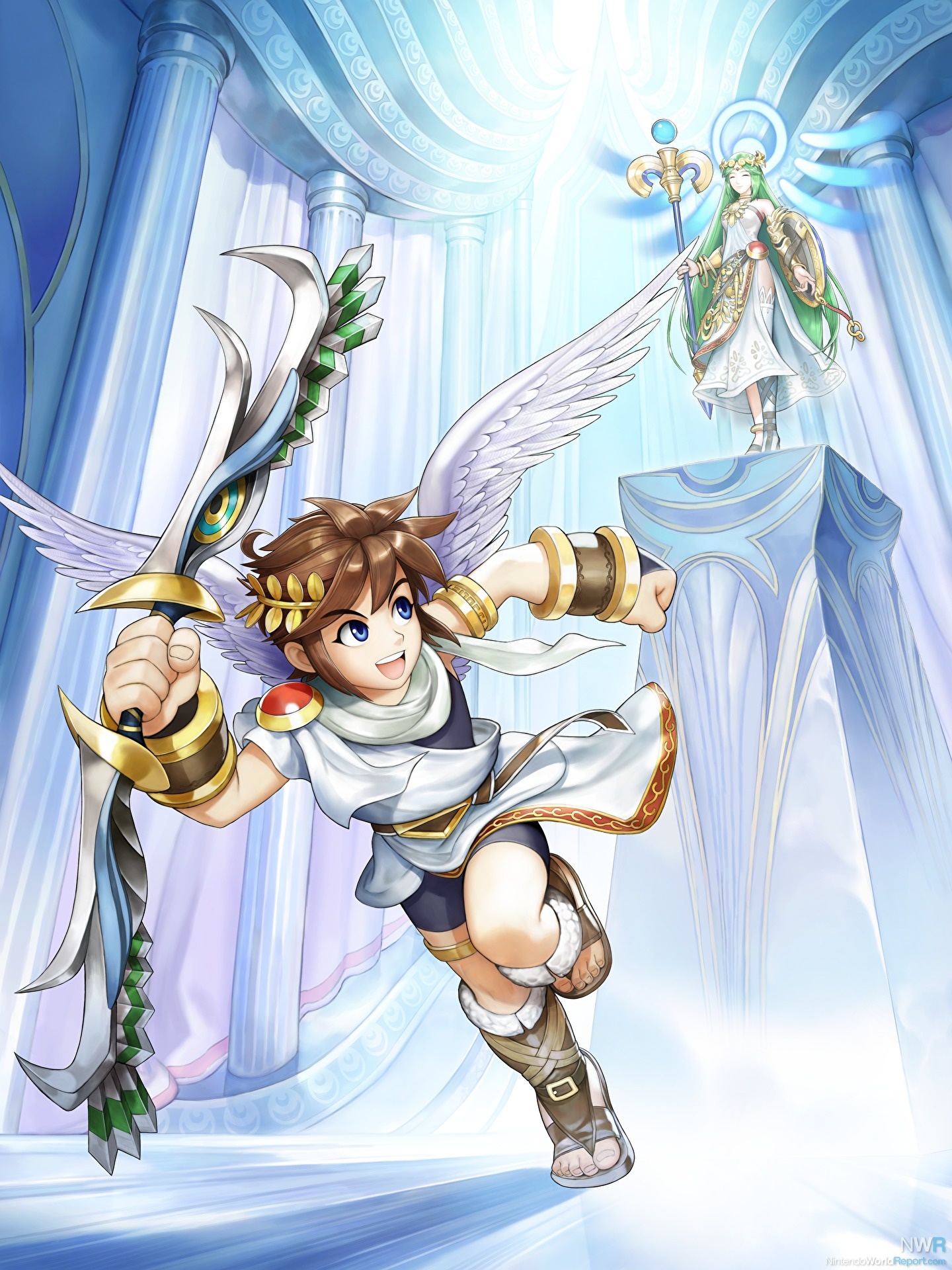 Kid Icarus and Metroids, Eternal similarity, Nintendo crossover, Sci-fi adventure, 1440x1920 HD Phone