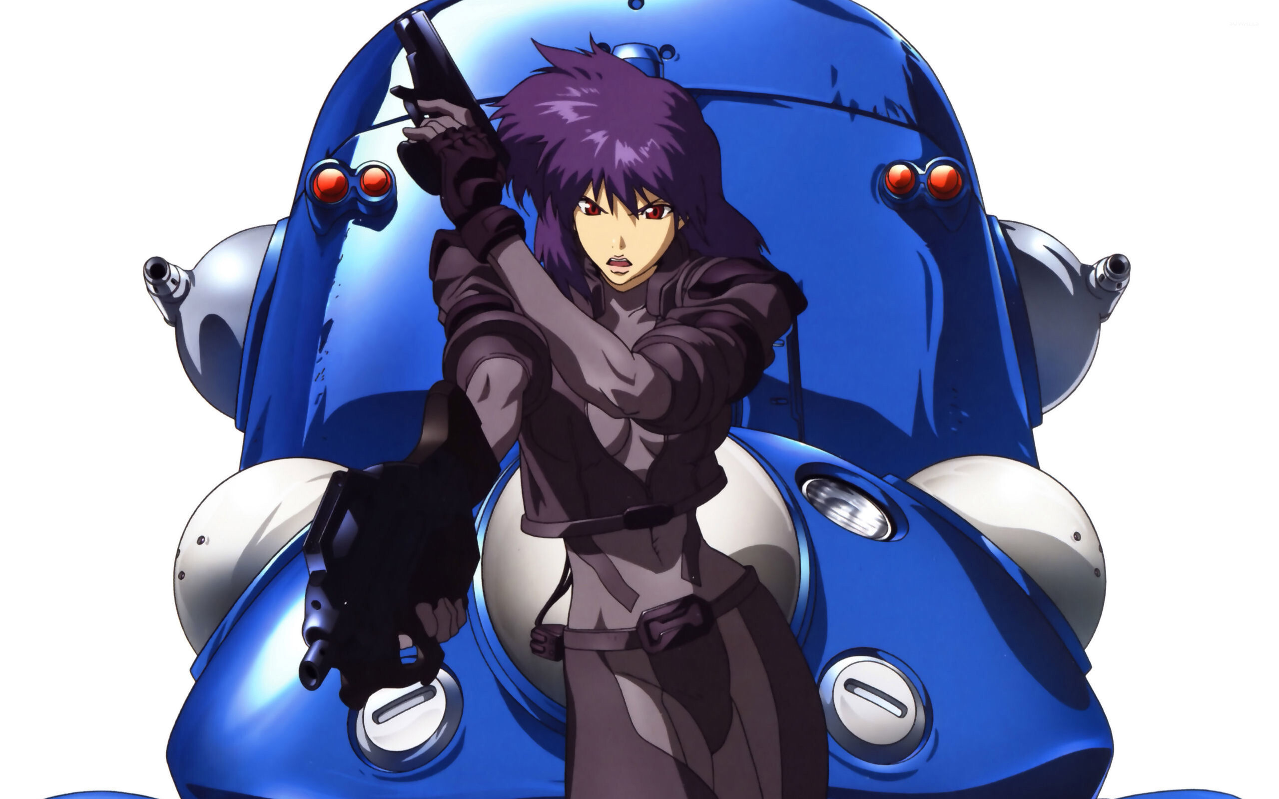 Ghost in the Shell, Motoko Kusanagi, Anime Wallpaper, Cybernetic Enhancements, 2560x1600 HD Desktop