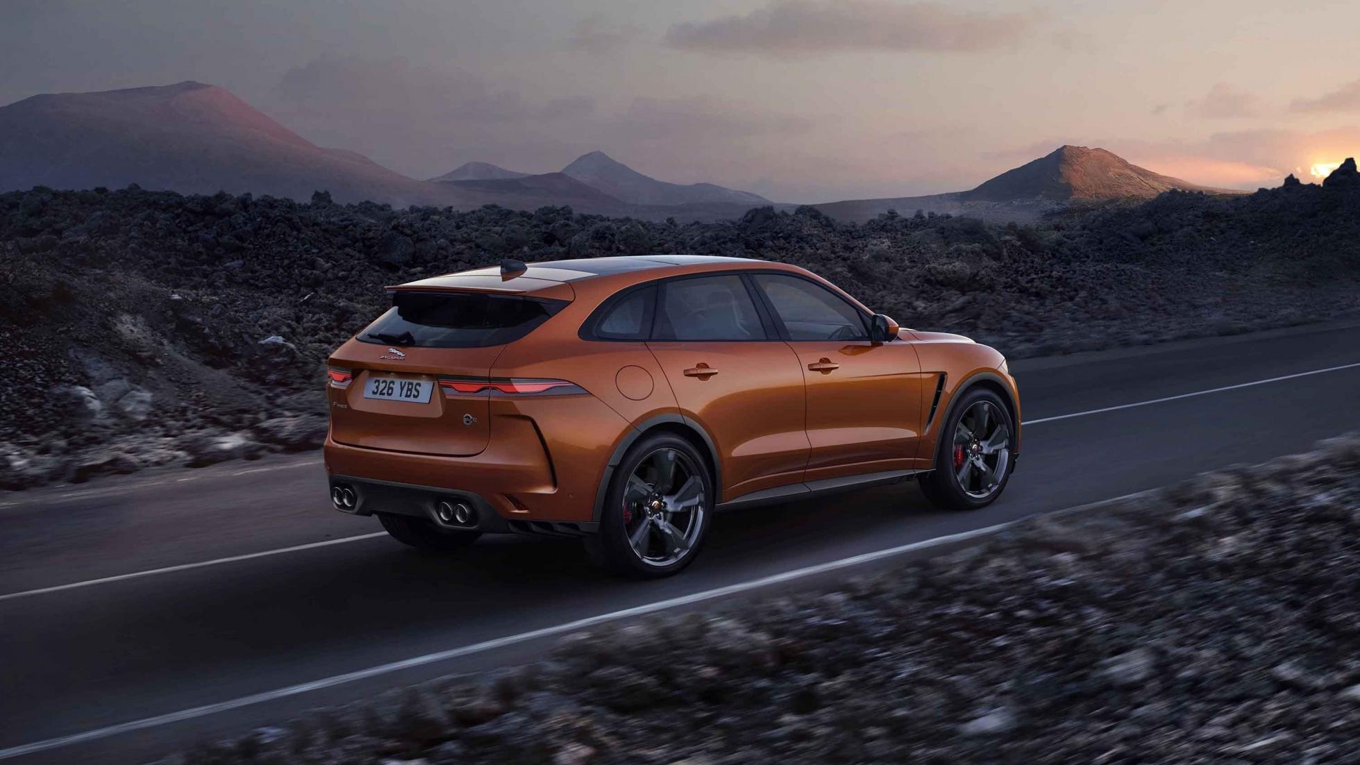 Jaguar F-PACE, Formacar 2021, Jaguar F-PACE SVR, Facelift, 1960x1110 HD Desktop