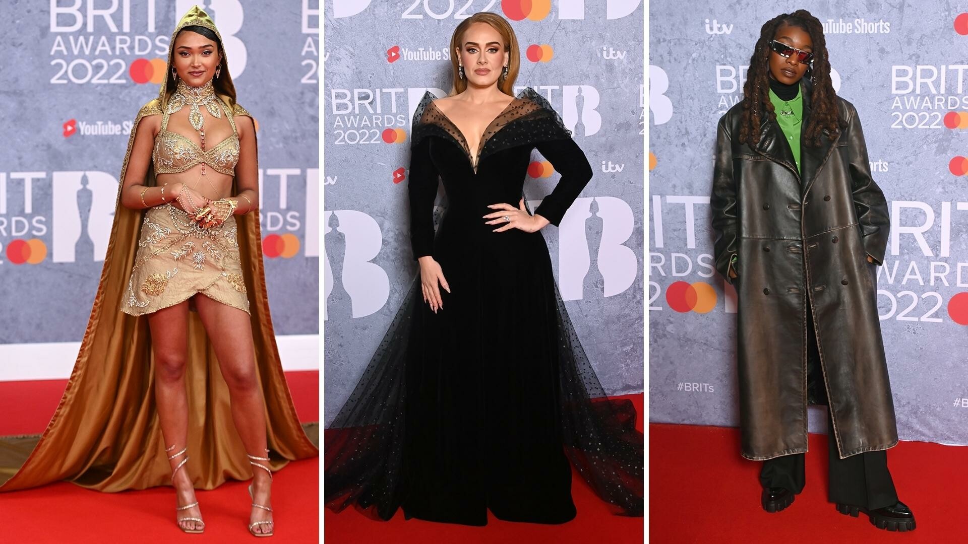 Brit Awards 2022, Best dressed celebrities, Red carpet, 1920x1080 Full HD Desktop