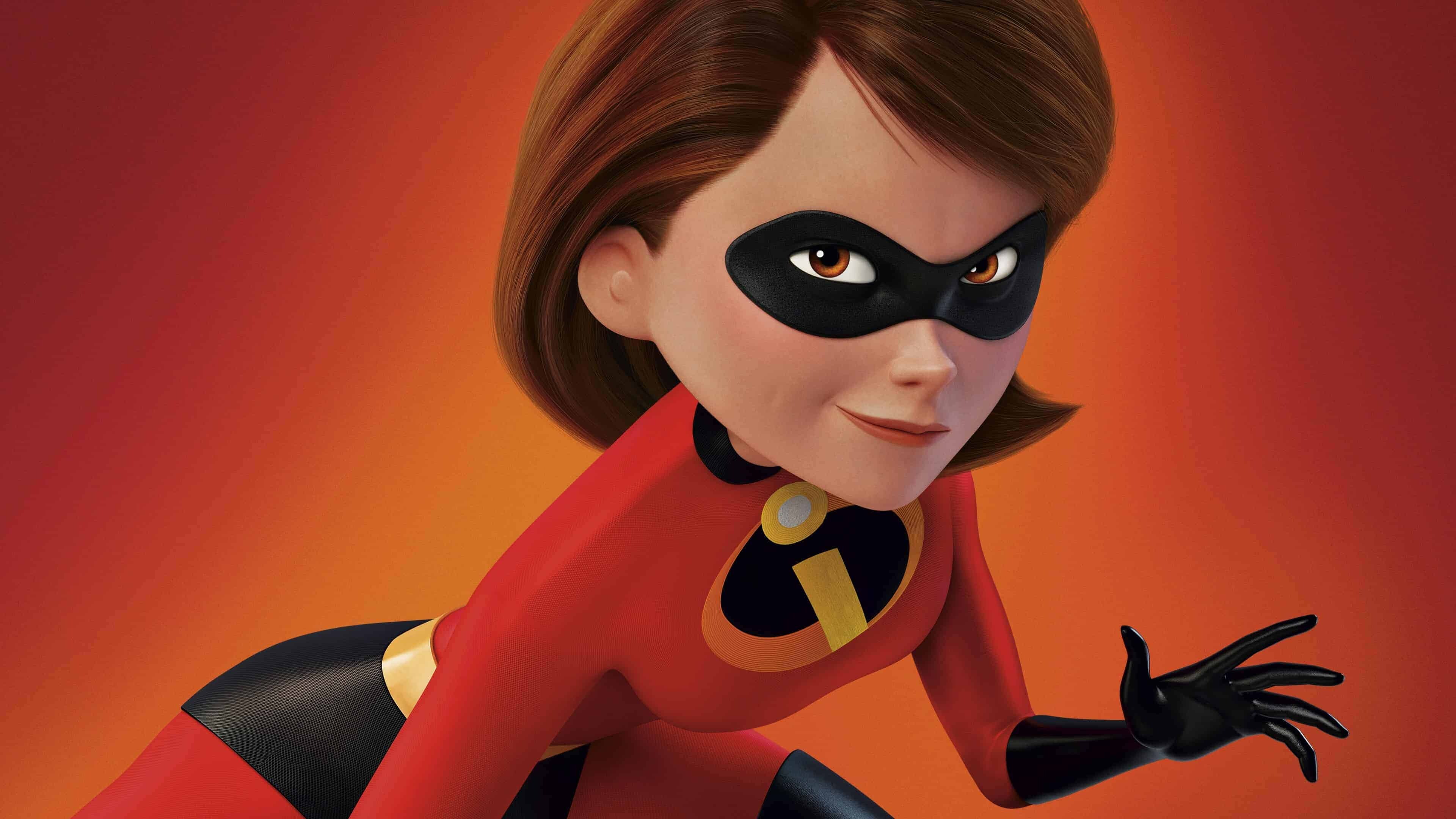 The Incredibles 2, Elastigirl, Ultra HD wallpaper, Animated hero, 3840x2160 4K Desktop