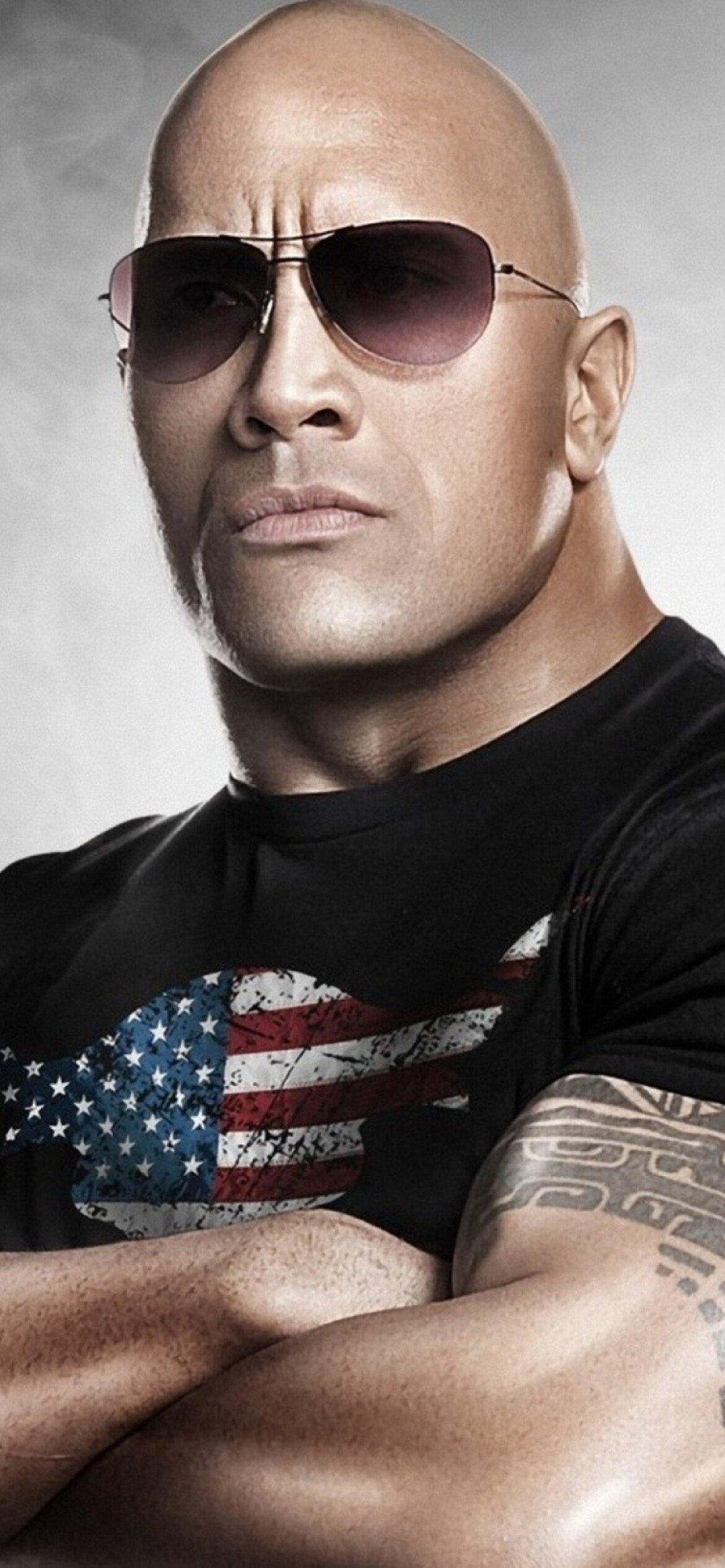 Dwayne Johnson, Rock WWE wallpaper, iPhone 11, 1170x2540 HD Phone