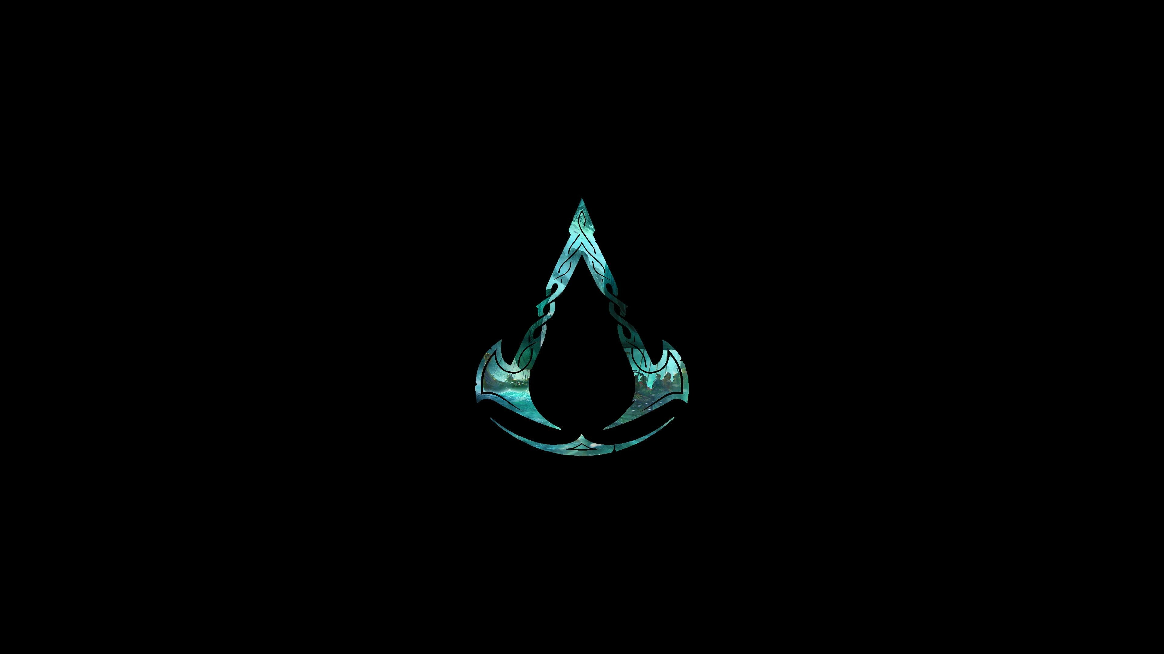 Valhalla Logo, Assassin's Creed Wallpaper, 3840x2160 4K Desktop