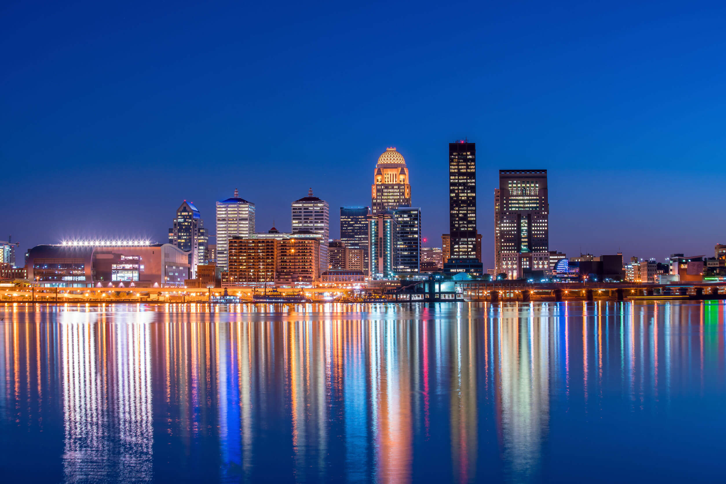 Louisville Skyline, Direct mail marketing, Digital marketing, Business in Louisville, 2510x1680 HD Desktop