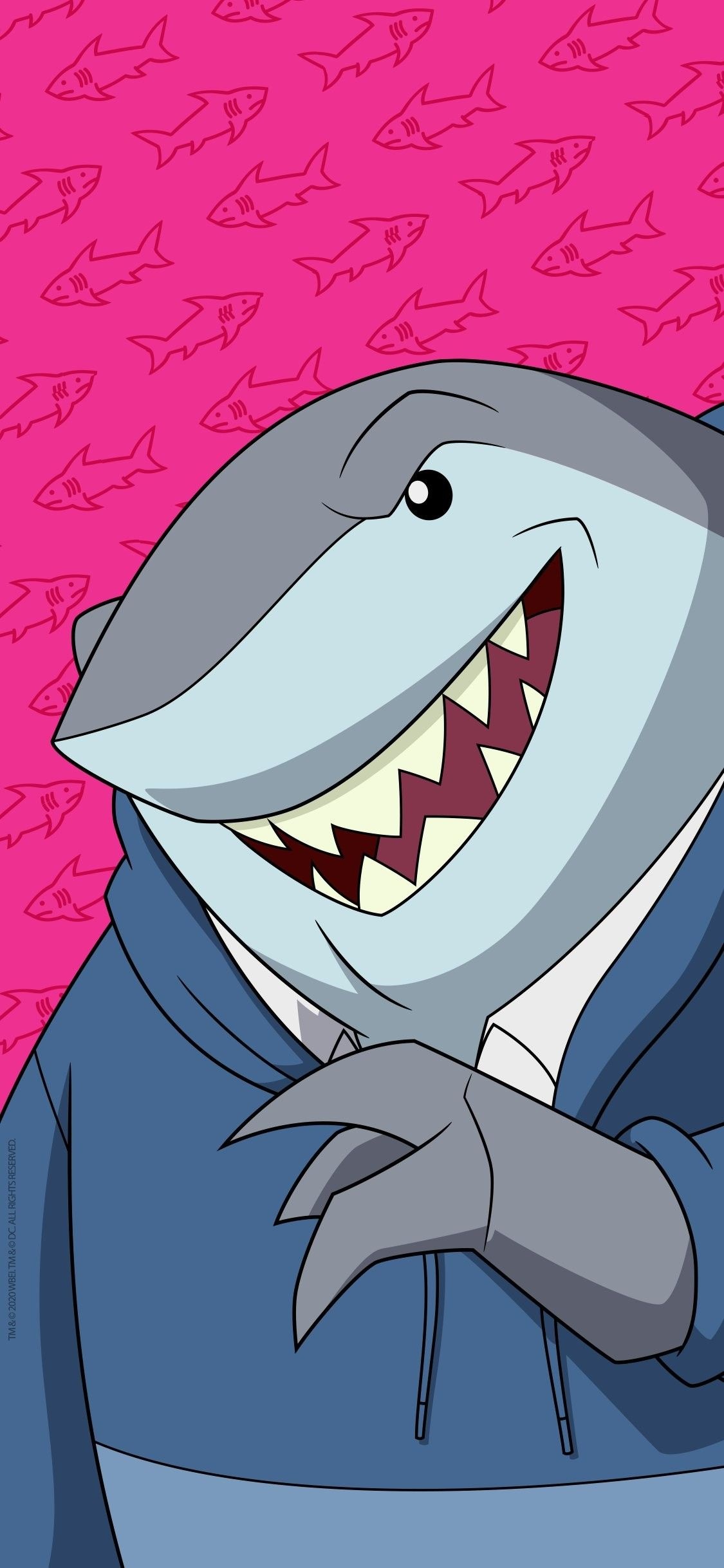 King Shark art, DC Comics inspiration, Comics art, Artistic creations, 1130x2440 HD Phone