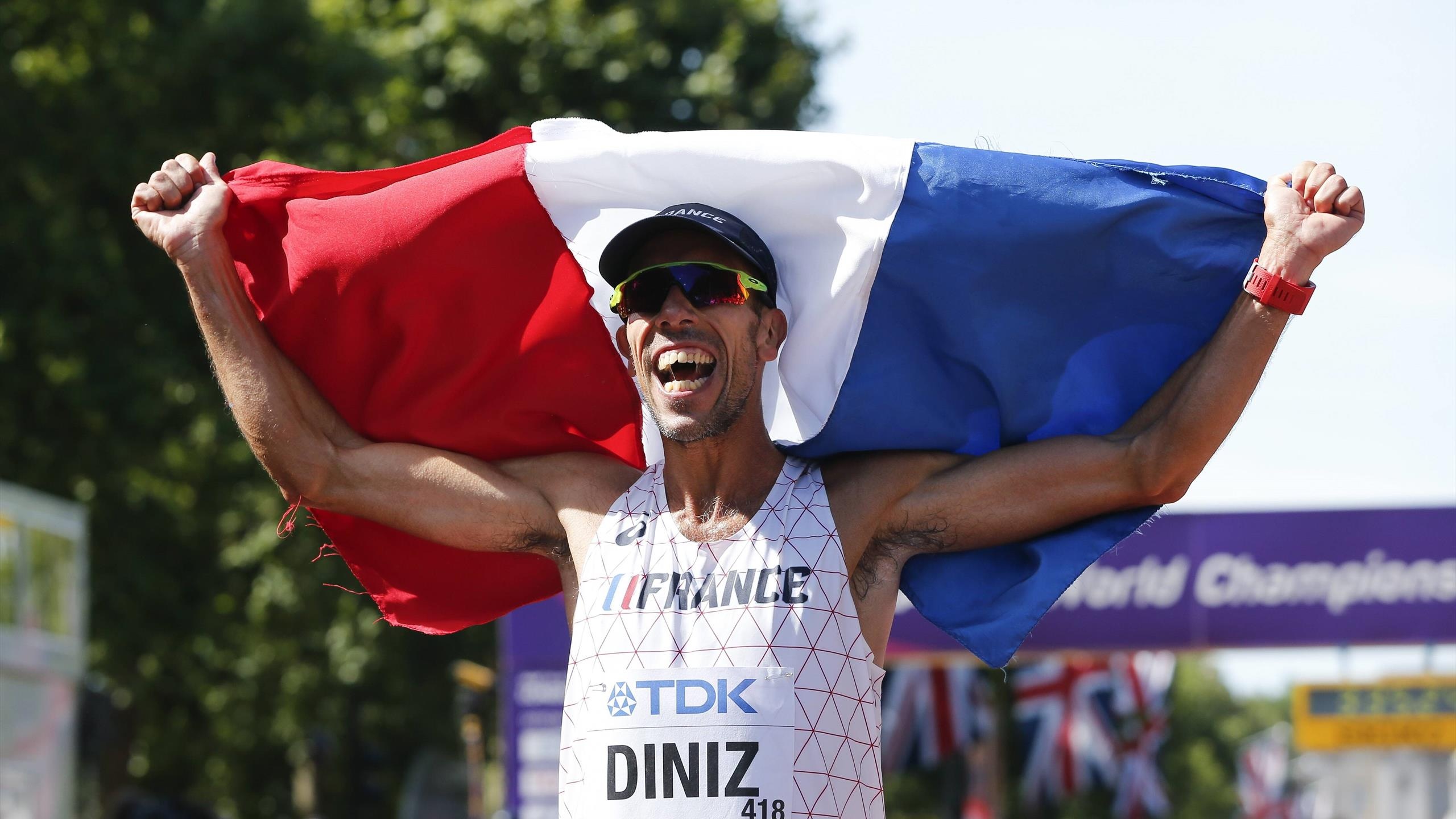 Yohann Diniz's legacy, 50km walk champion, Last hurrah in Olympics, Endurance in athletics, 2560x1440 HD Desktop