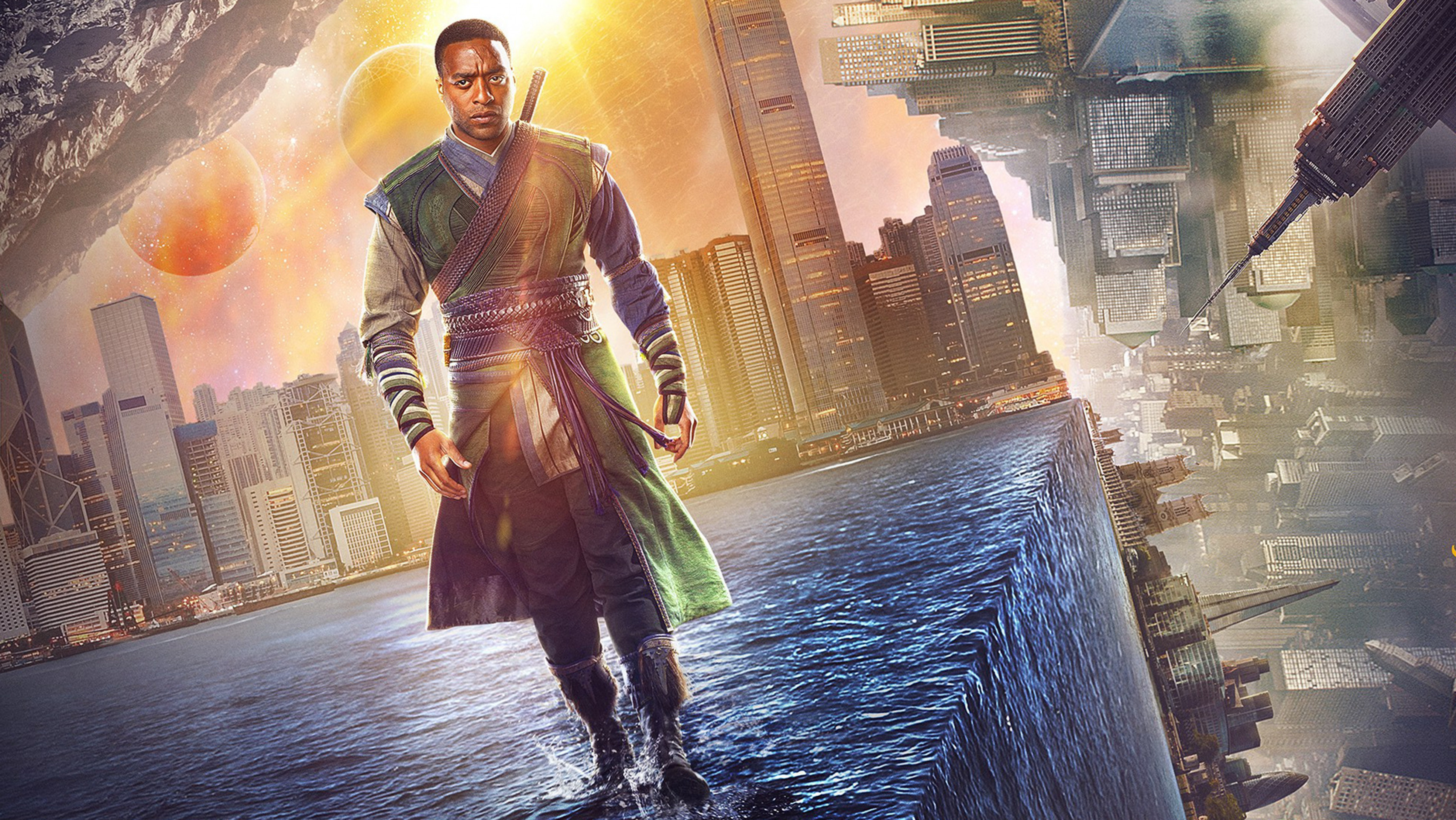 Chiwetel Ejiofor, Marvel Movie, Doctor Strange, Baron Mordo, 3420x1930 HD Desktop