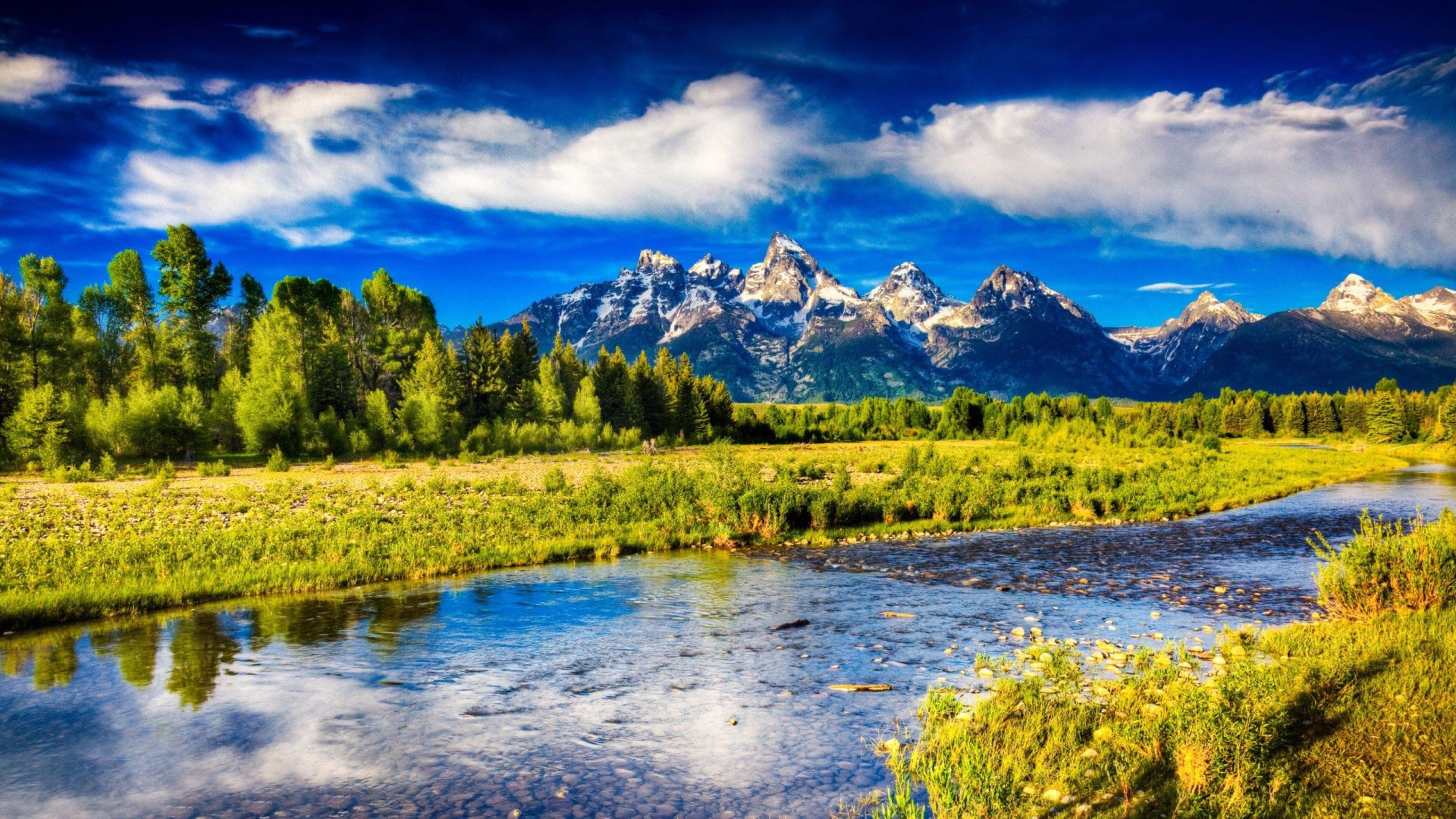 Grand Teton National Park, Montana Wallpaper, 3840x2160 4K Desktop