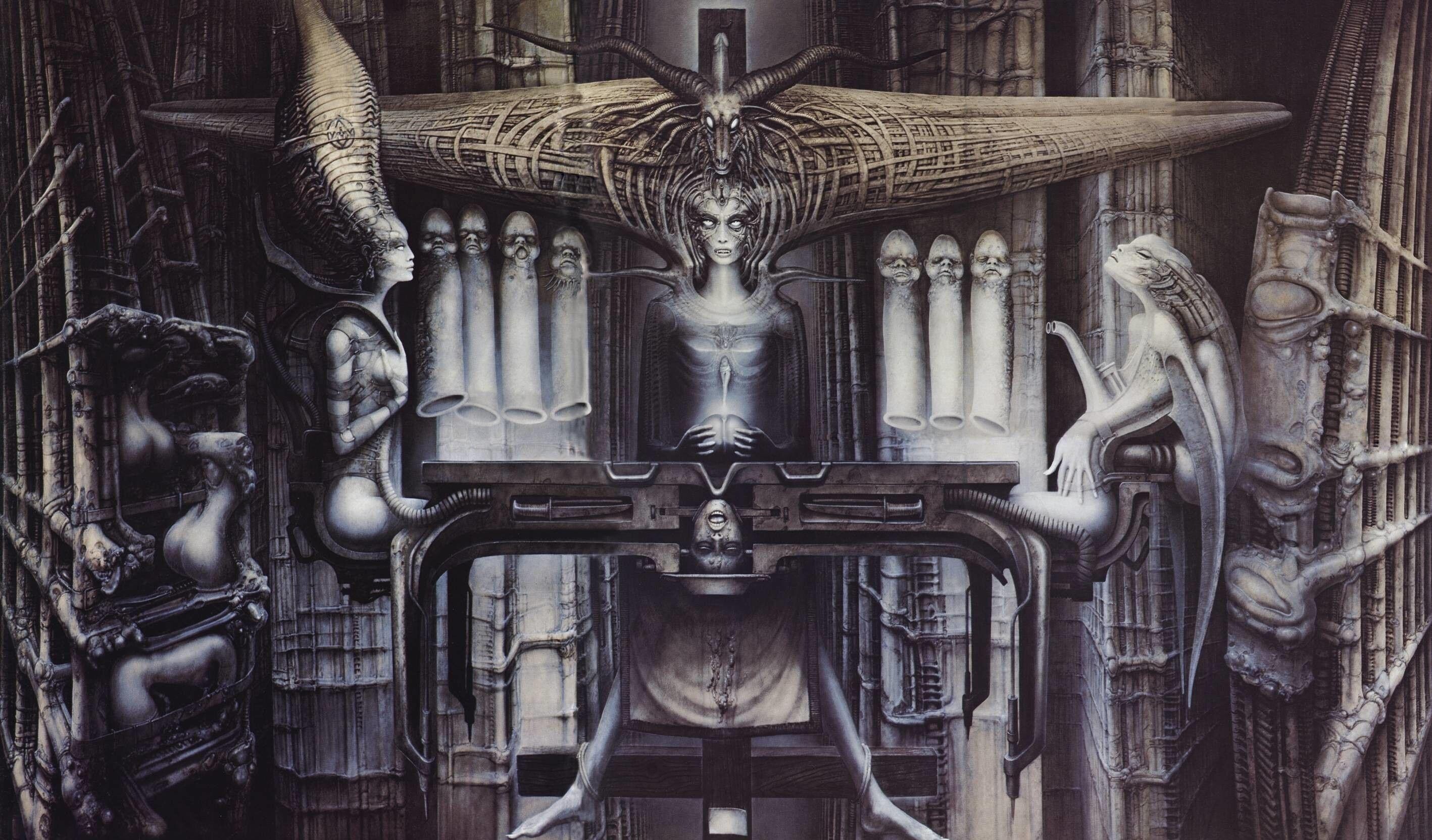 HR Giger wallpapers, HD, 2840x1670 HD Desktop