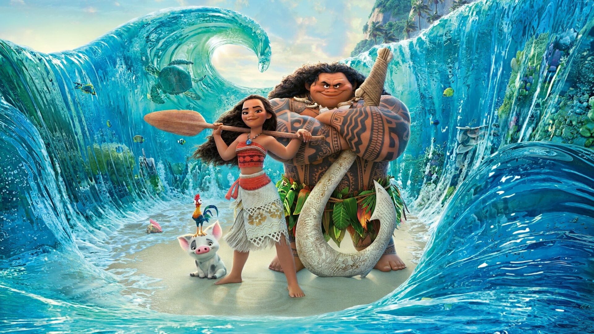 Moana HD wallpapers, Background images, Animation, 1920x1080 Full HD Desktop