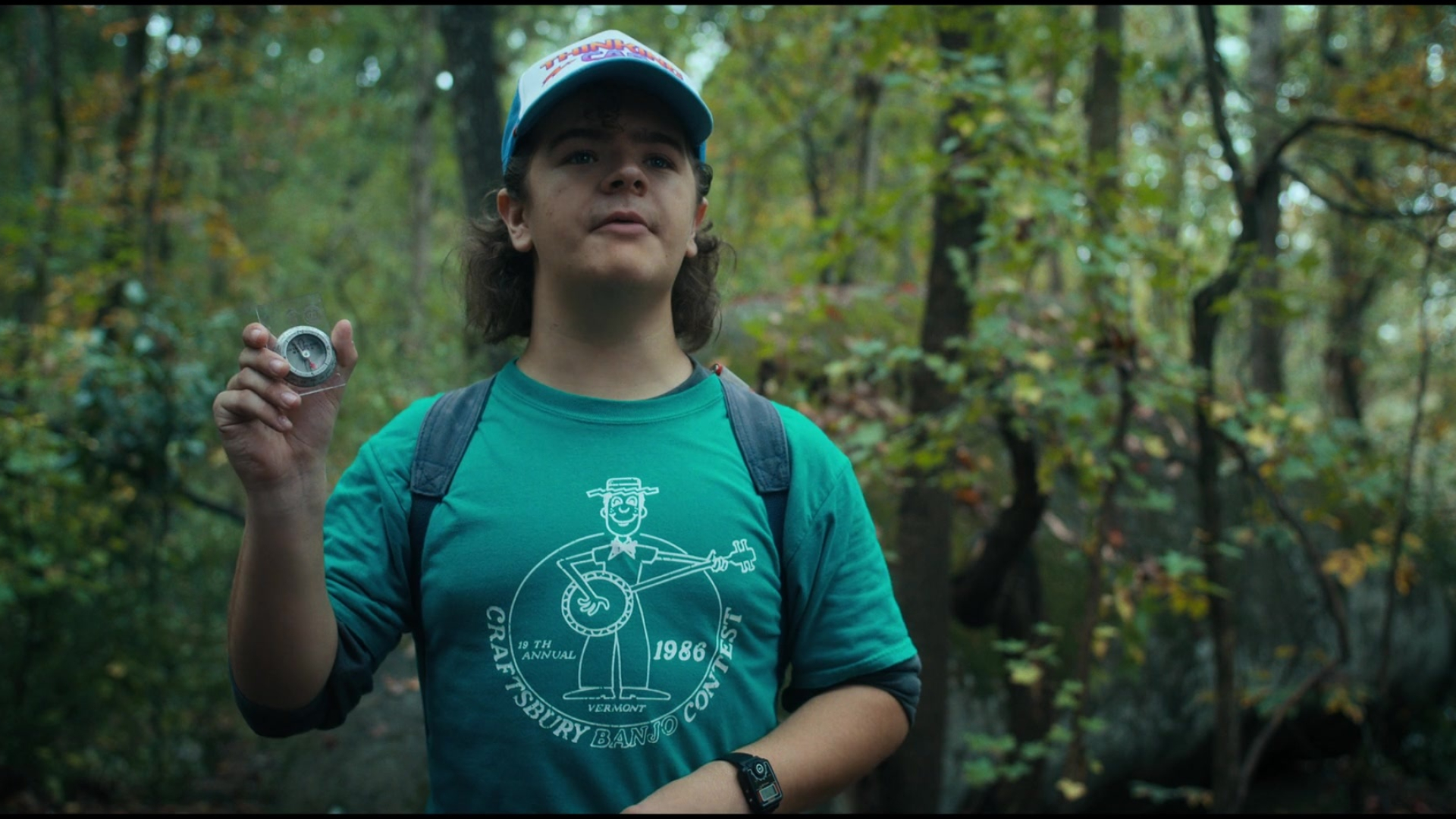 Gaten Matarazzo, Dustin Henderson, Stranger Things, Armitron watch, 1920x1080 Full HD Desktop