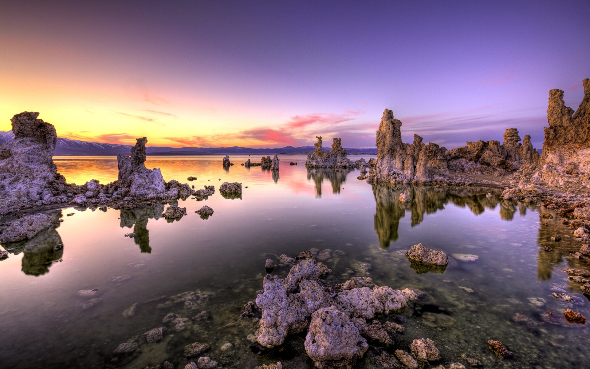 Mono Lake, Travels, Evening Sunset HD Wallpaper, 1920x1200 HD Desktop