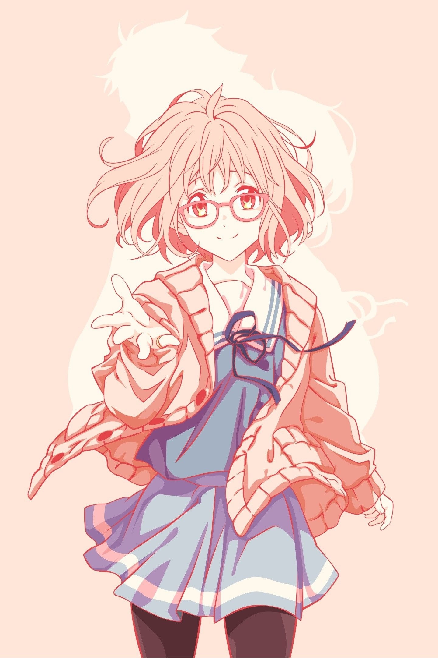 Beyond the Boundary Anime, Mirai Kuriyama wallpapers, Stunning visuals, Desktop backgrounds, 1440x2160 HD Phone