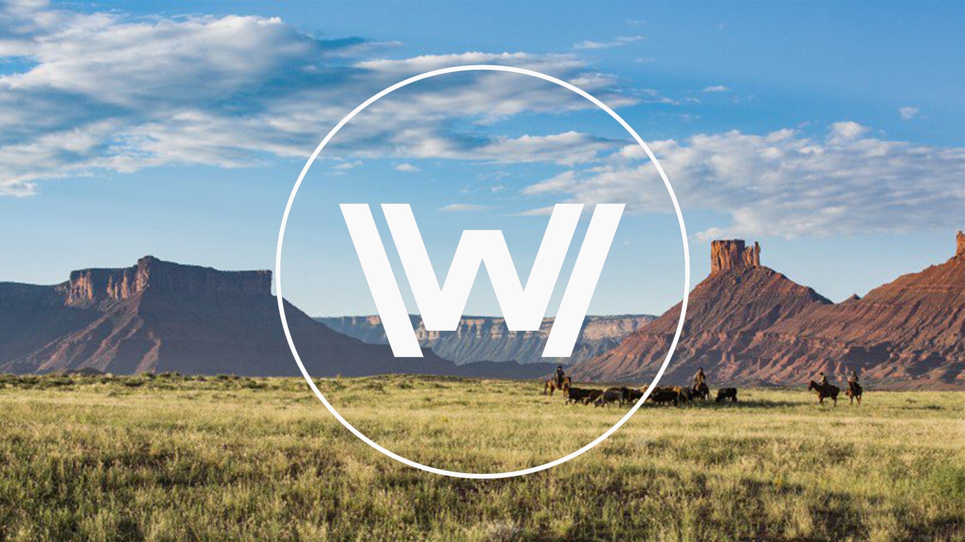 Westworld, Season 2 logo, Intriguing background, Symbolic representation, 1920x1080 Full HD Desktop