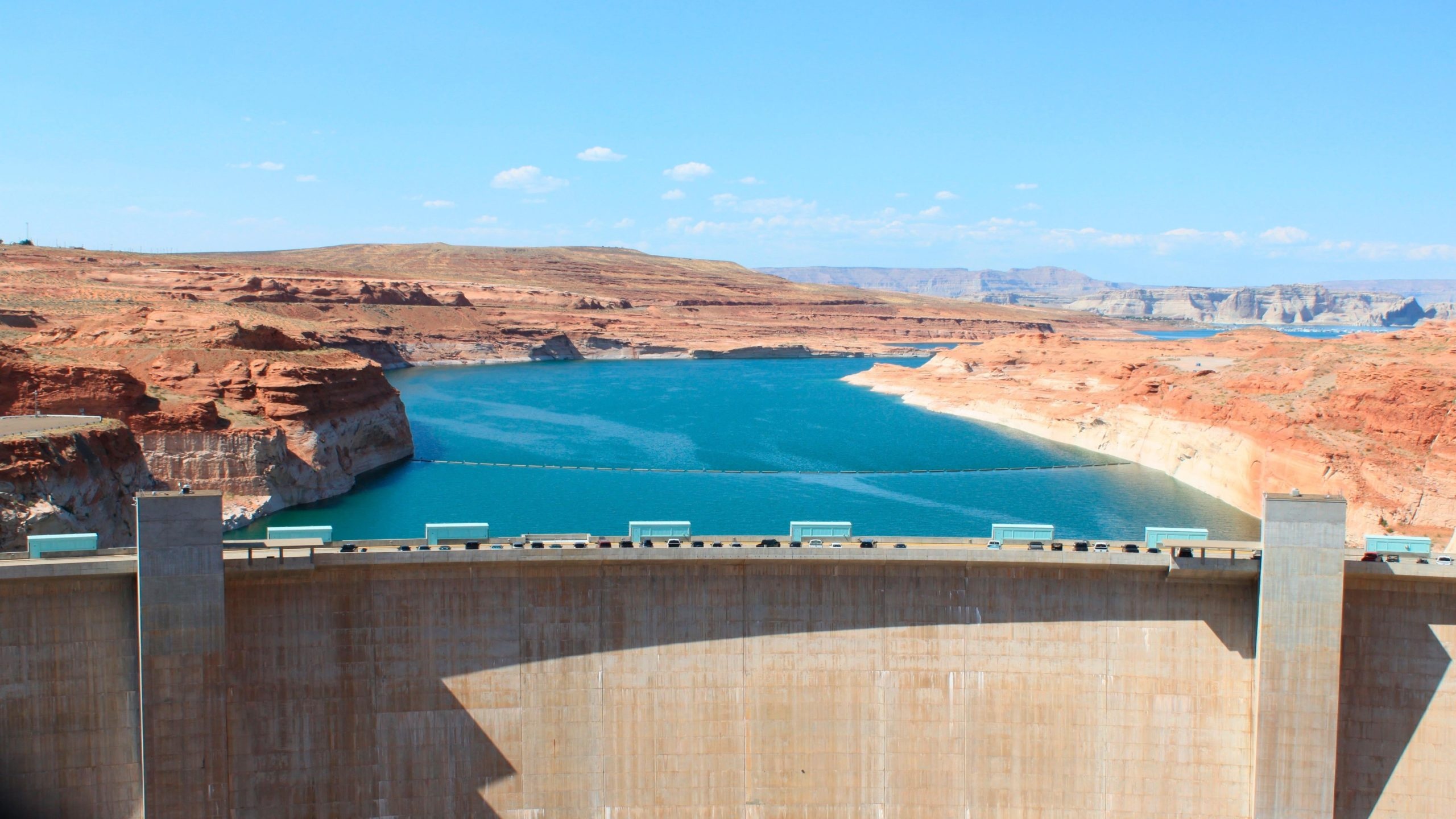 Lake Powell, Emergency lever, Water levels, Hydropower, 2560x1440 HD Desktop