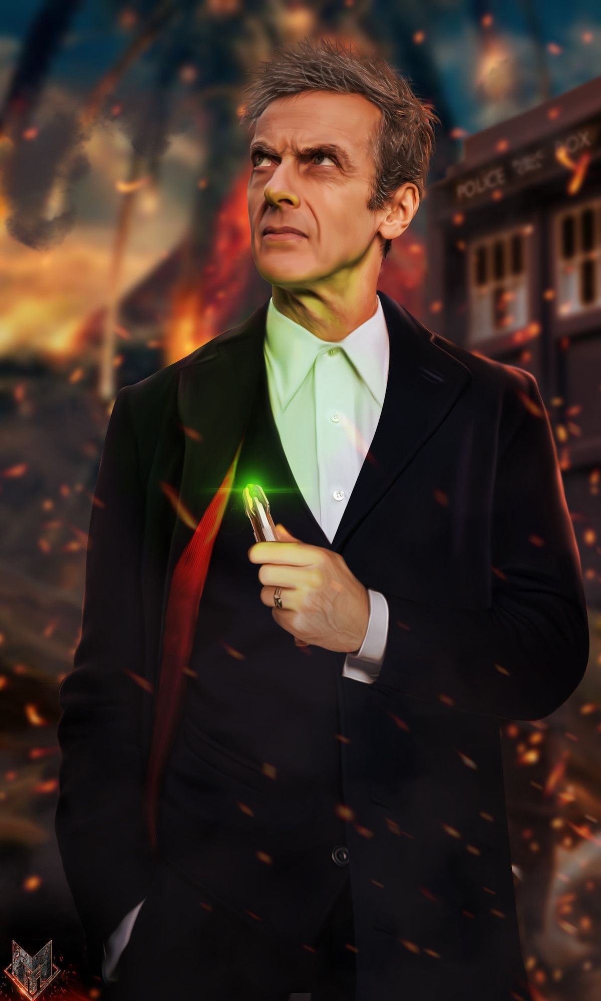 Peter Capaldi, Wallpaper, John Tremblay, Movies, 1200x2000 HD Phone