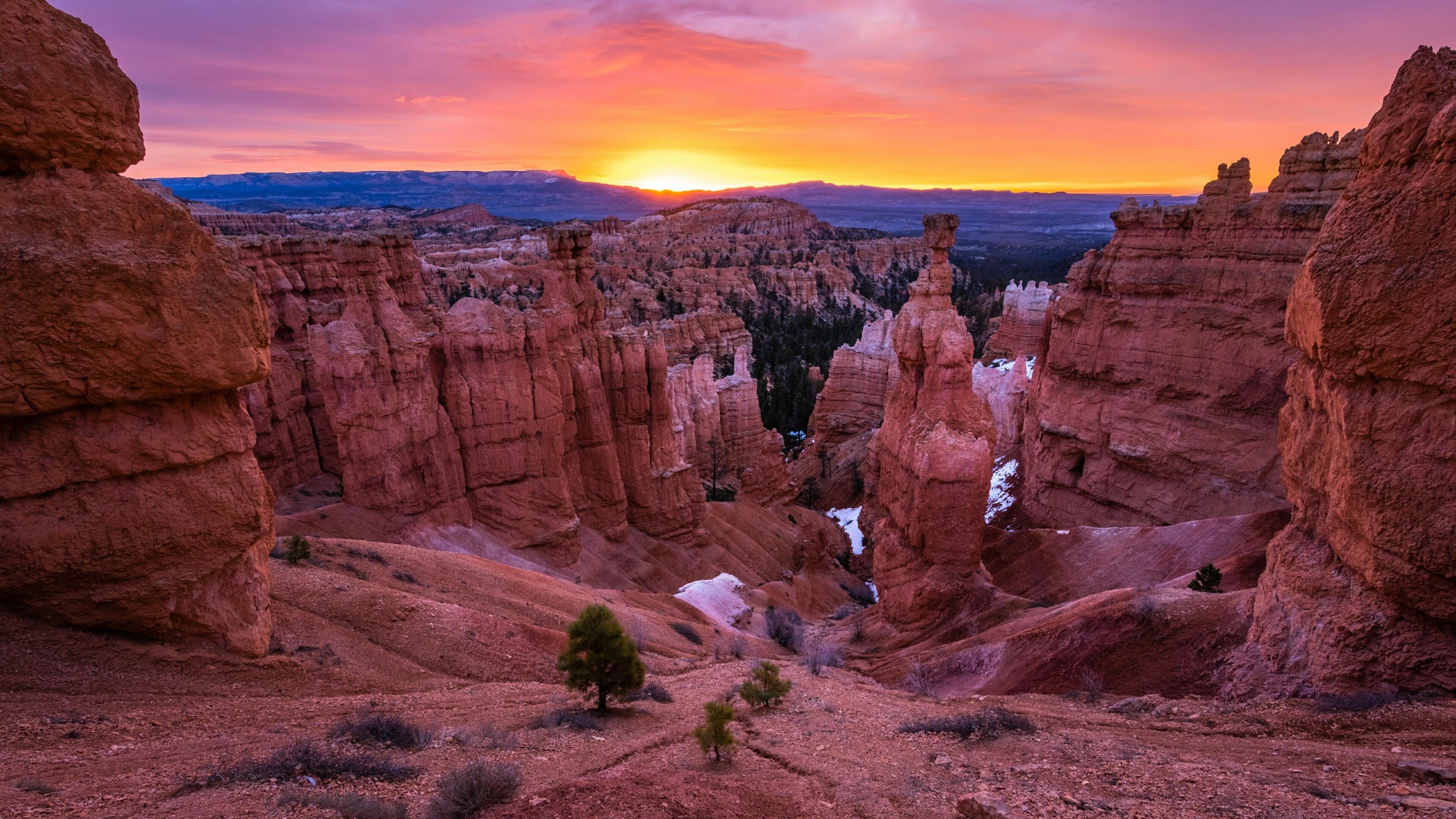 Bryce Canyon National Park, Geology Wallpaper, 3840x2160 4K Desktop