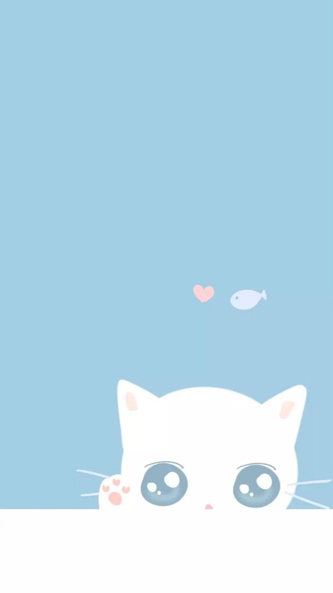 Cute animals, Pastel colors, Kawaii art, Hearts, Soft textures, 1080x1920 Full HD Phone