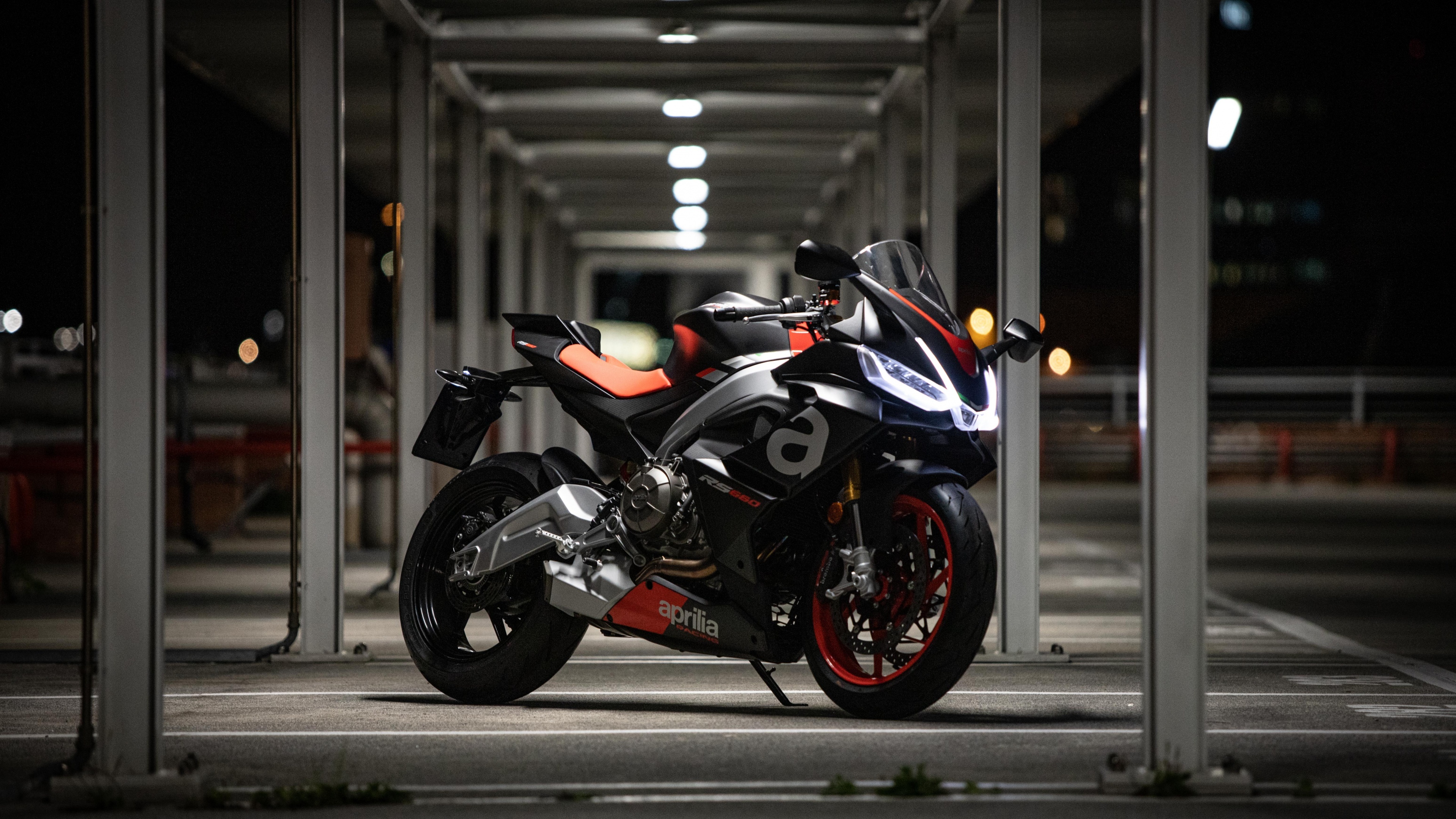 Aprilia RS 660, Sports Bikes Wallpaper, 3840x2160 4K Desktop