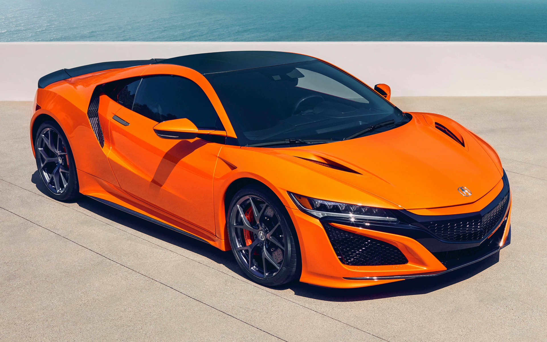 Acura NSX, Background images, Motion blur, Dual monitors, 1920x1200 HD Desktop