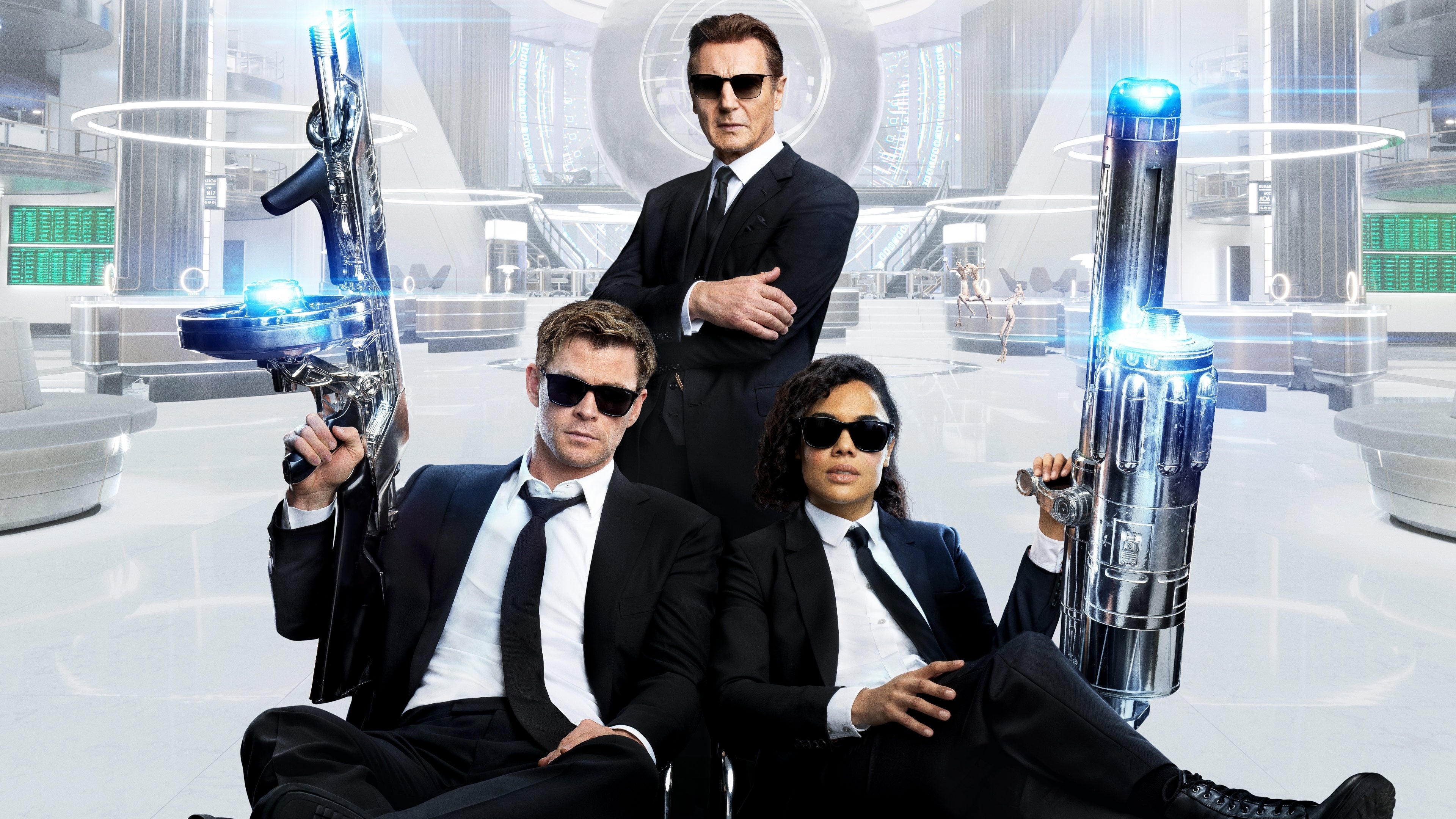 Backdrops, The Movie Database, Men in Black International, 2019, 3840x2160 4K Desktop