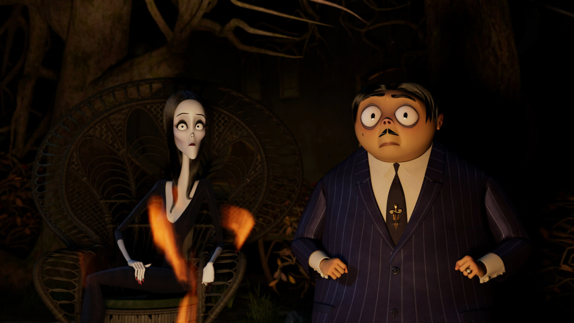 Gomez and Morticia, The Addams Family 2 Wallpaper, 1920x1080 Full HD Desktop