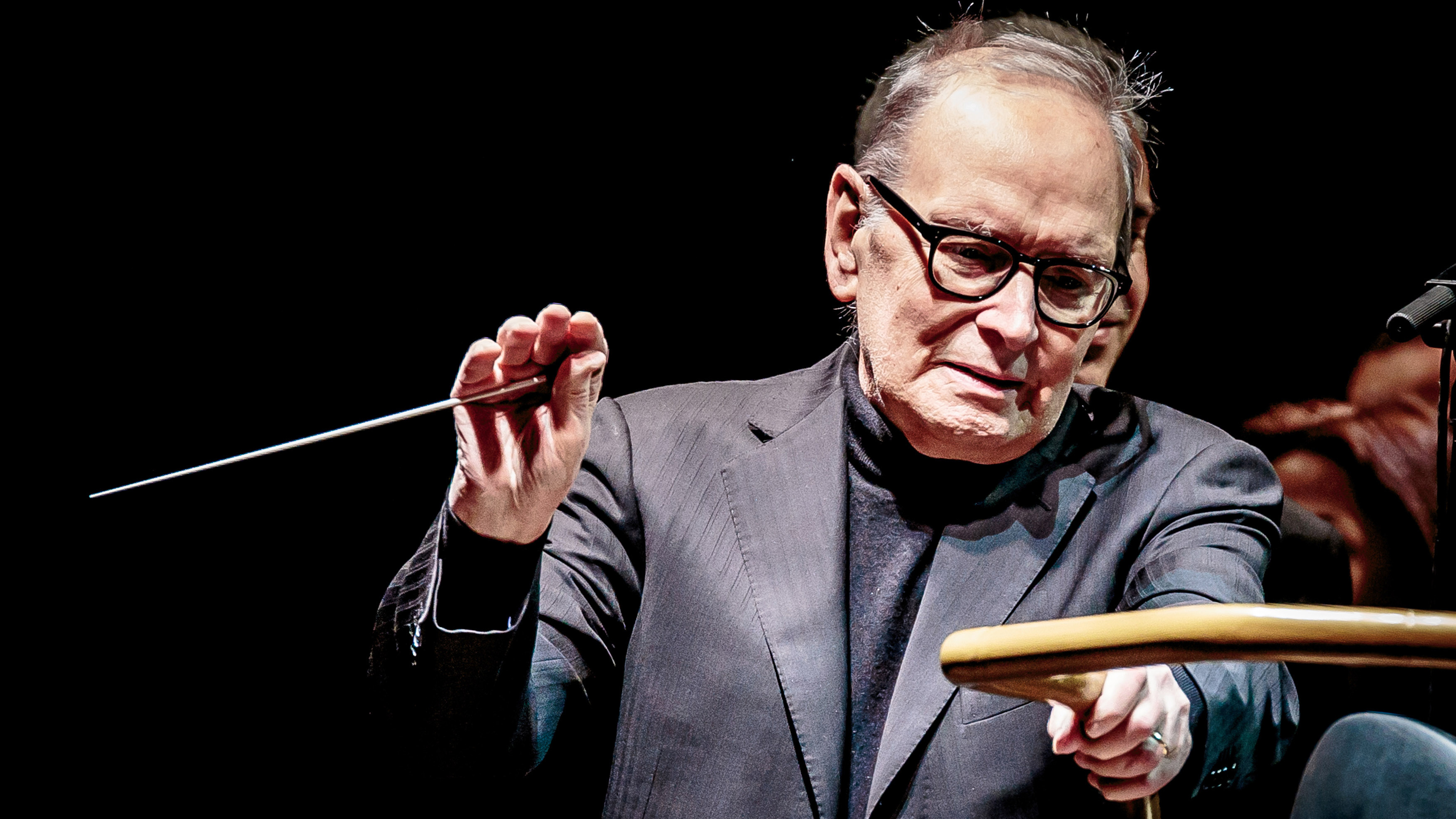 Ennio Morricone, Music composer, In memory, Film scores, 3500x1970 HD Desktop